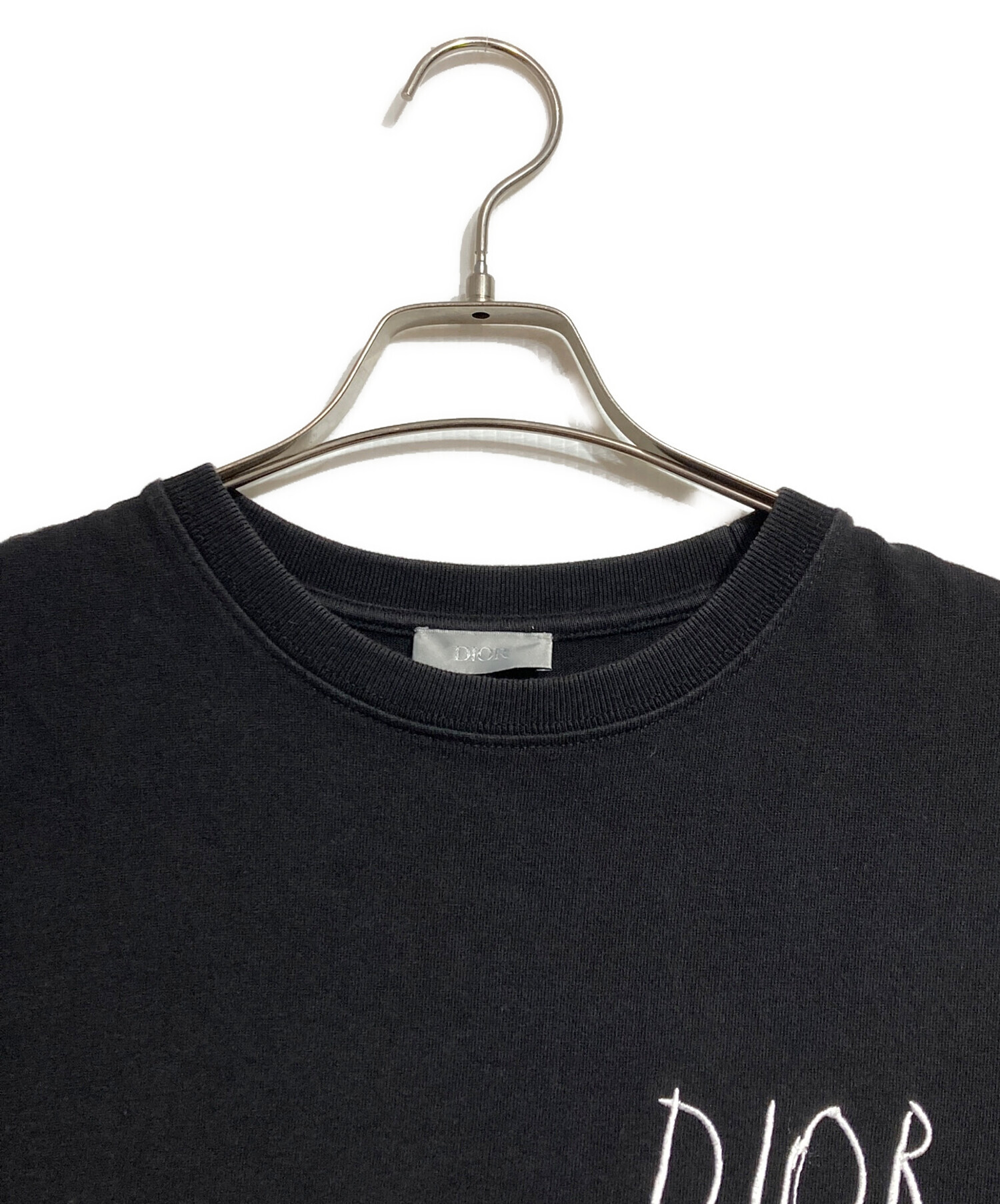 中古・古着通販】DIOR HOMME (ディオール オム) 刺繍ロゴ 半袖Tシャツ