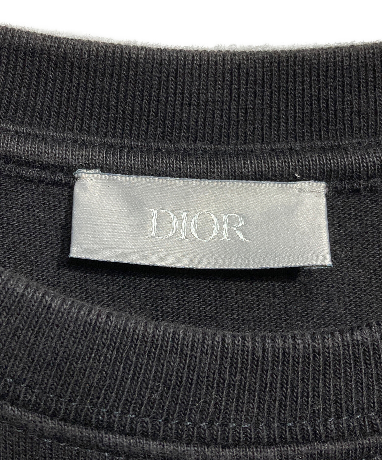 中古・古着通販】DIOR HOMME (ディオール オム) 刺繍ロゴ 半袖Tシャツ