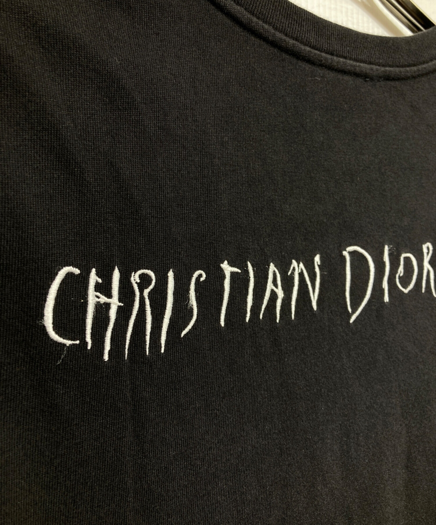 中古・古着通販】DIOR HOMME (ディオール オム) 刺繍ロゴ 半袖Tシャツ