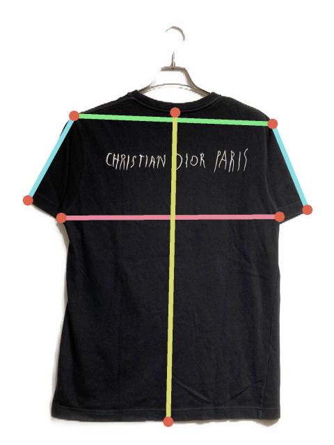 中古・古着通販】DIOR HOMME (ディオール オム) 刺繍ロゴ 半袖Tシャツ