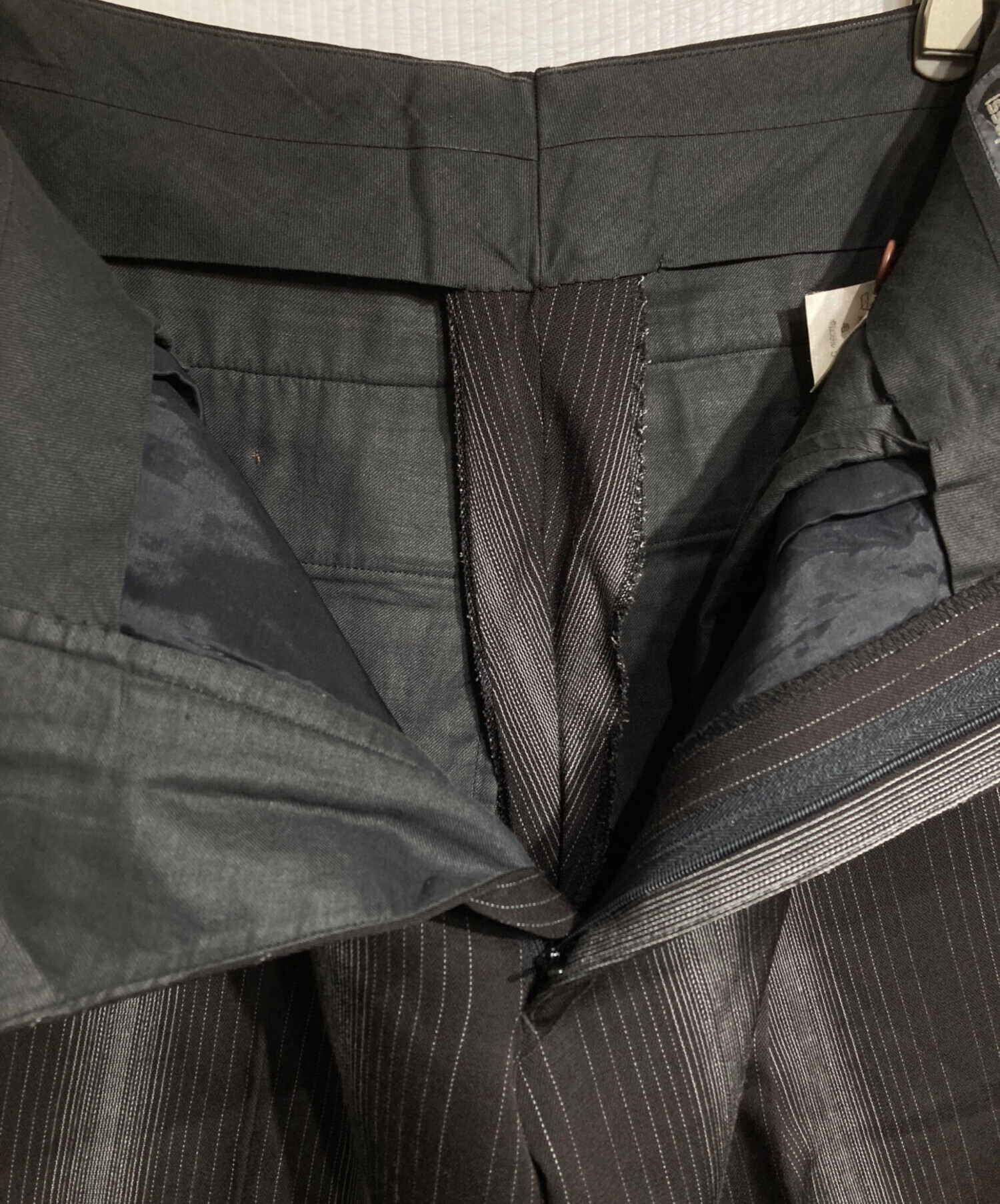 中古・古着通販】ISSEY MIYAKE MEN (イッセイミヤケメン) 絣ストライプ