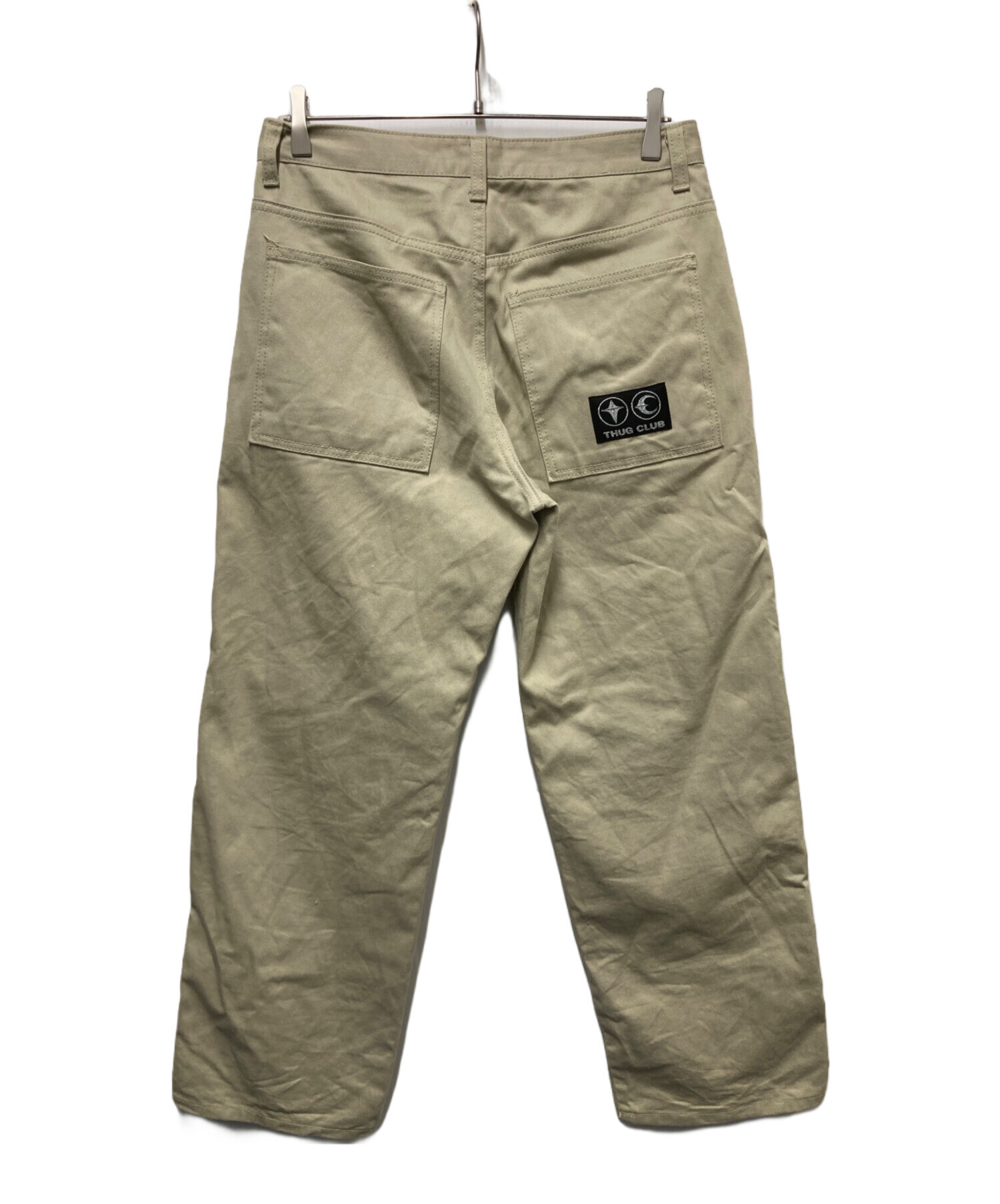 中古・古着通販】THUG CLUB (サグ クラブ) Thug Pants ベージュ サイズ 