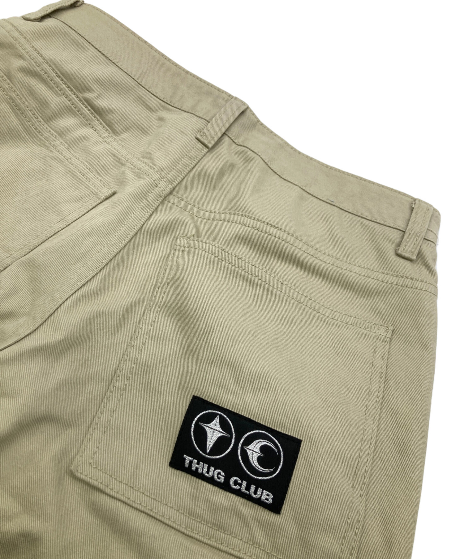中古・古着通販】THUG CLUB (サグ クラブ) Thug Pants ベージュ サイズ 