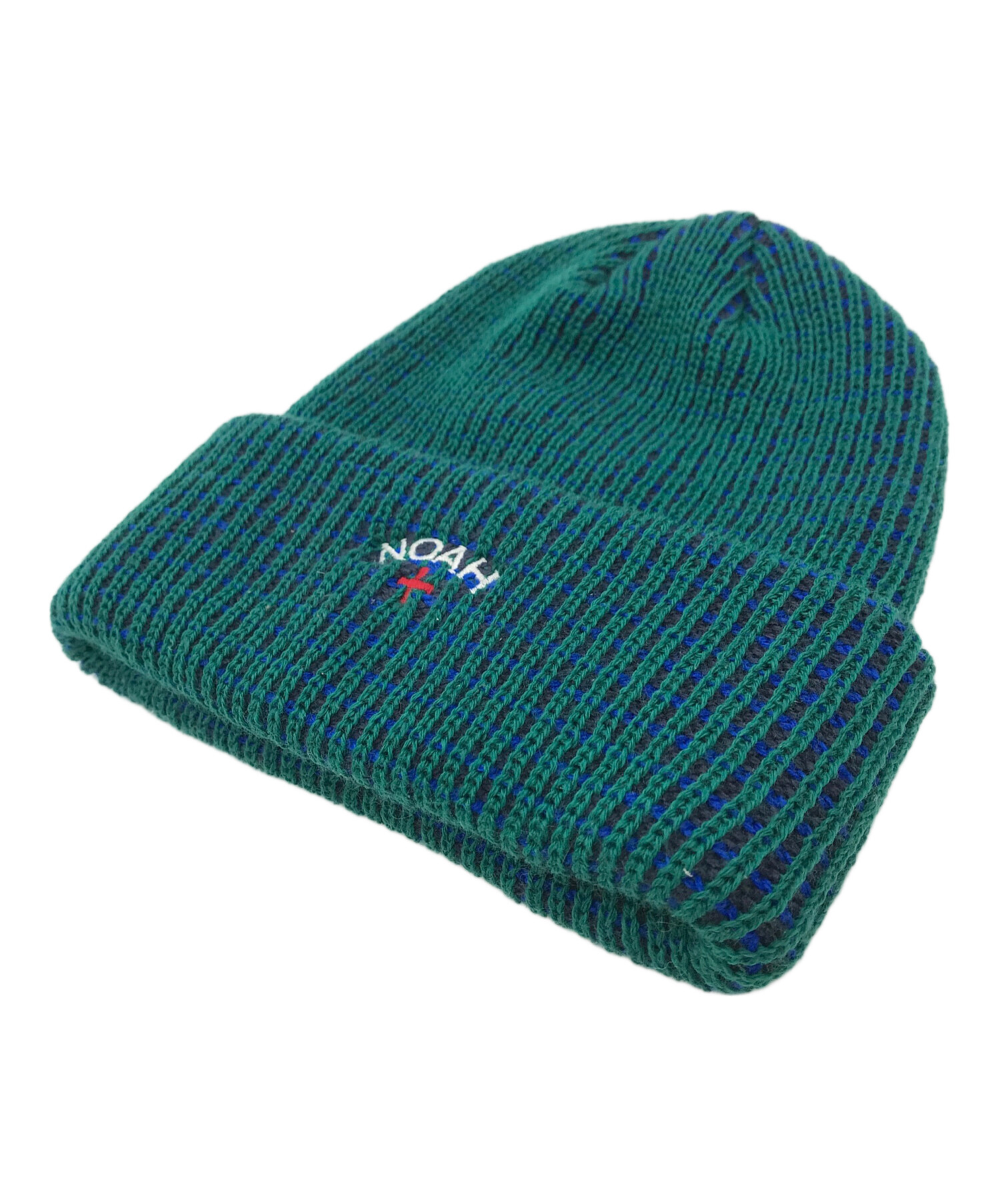 中古・古着通販】Noah (ノア) Tri-Color Beanie グリーン｜ブランド