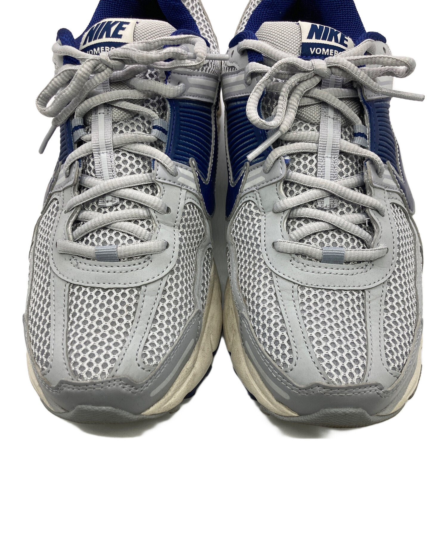 中古・古着通販】NIKE (ナイキ) Zoom Vomero 5 グレー×ブルー サイズ 