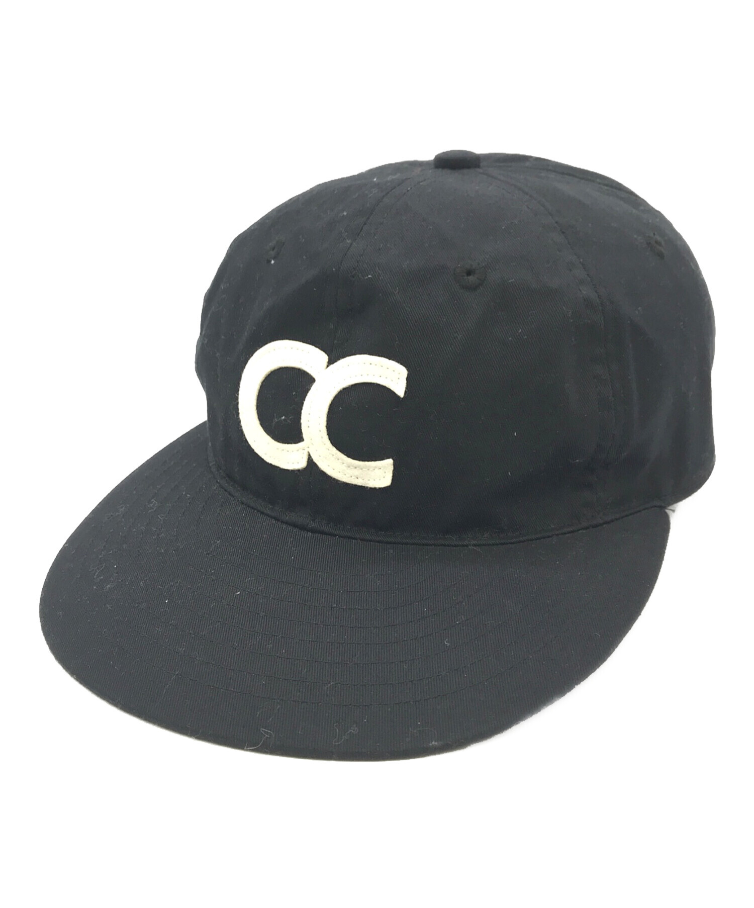 CIRCLE CIRCLE 黒 キャップ ロゴ入り 中古・古着通販】CIRCLE CIRCLE (サークルサークル) CCロゴキャップ