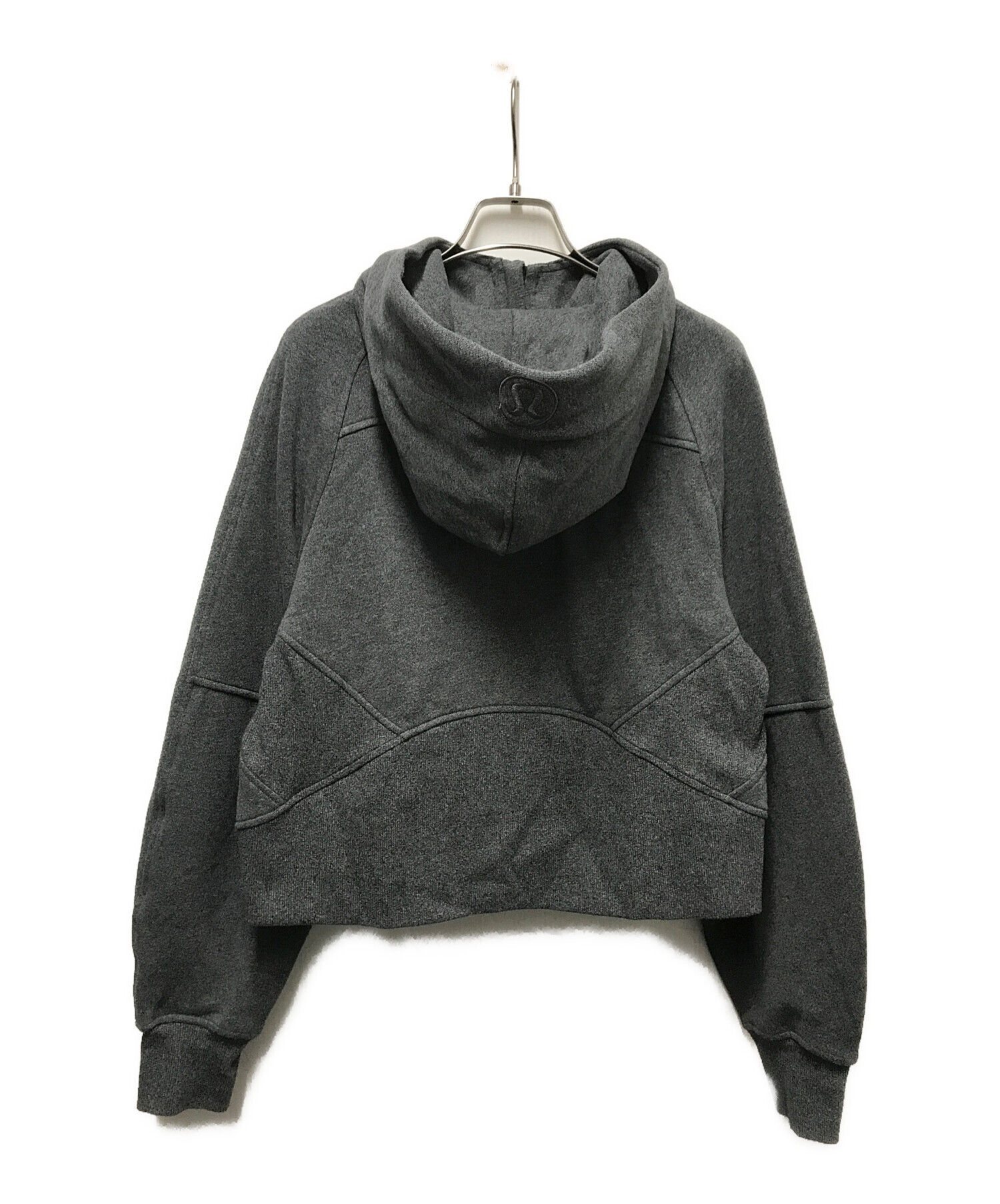 中古・古着通販】LULULEMON (ルルレモン) ジップパーカー グレー 中古・古着通販】LULULEMON (ルルレモン) ジップパーカー グレー
