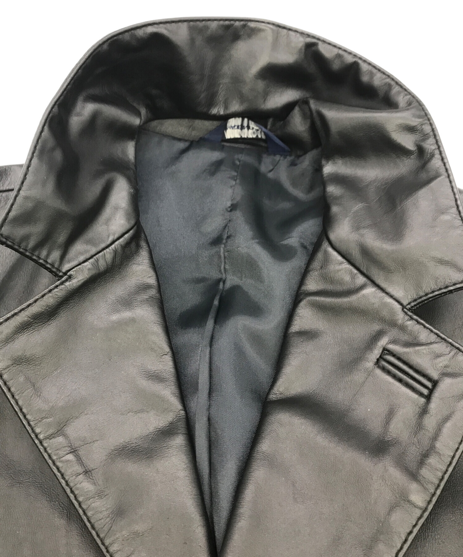 中古・古着通販】GAP (ギャップ) 90s 3Bレザーテーラードジャケット 