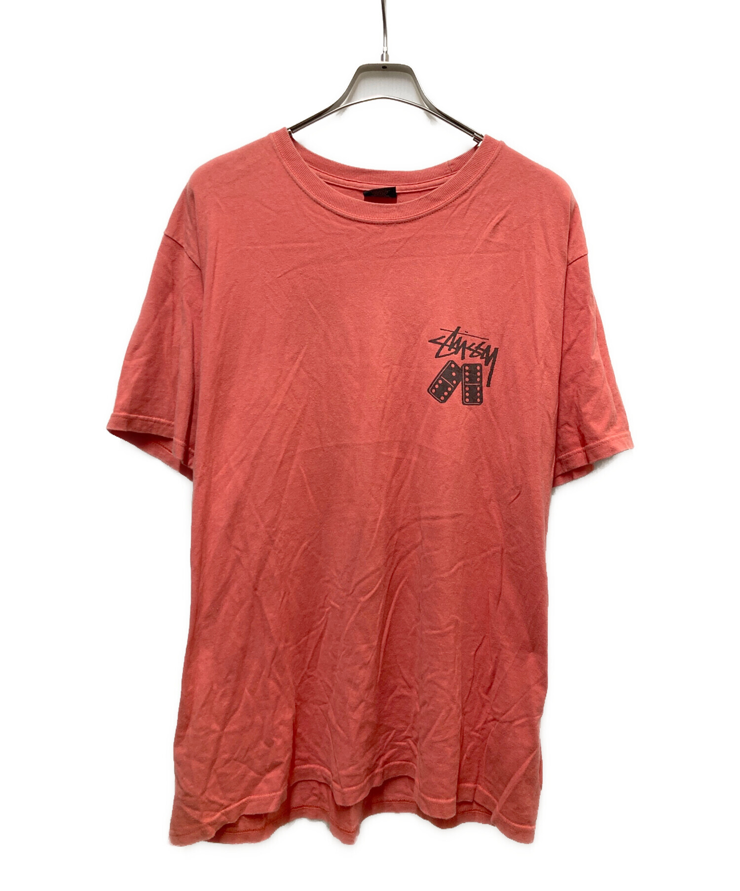 yossy出品　Lサイズ 中古・古着通販】stussy (ステューシー) ダイスプリントTシャツ
