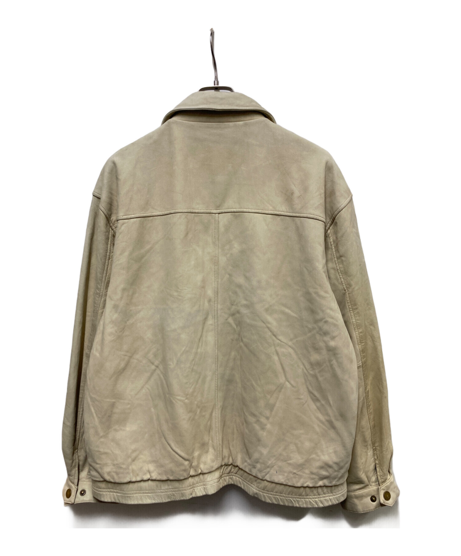 中古・古着通販】PERRY ELLIS (ペリーエリス) レザージャケット 