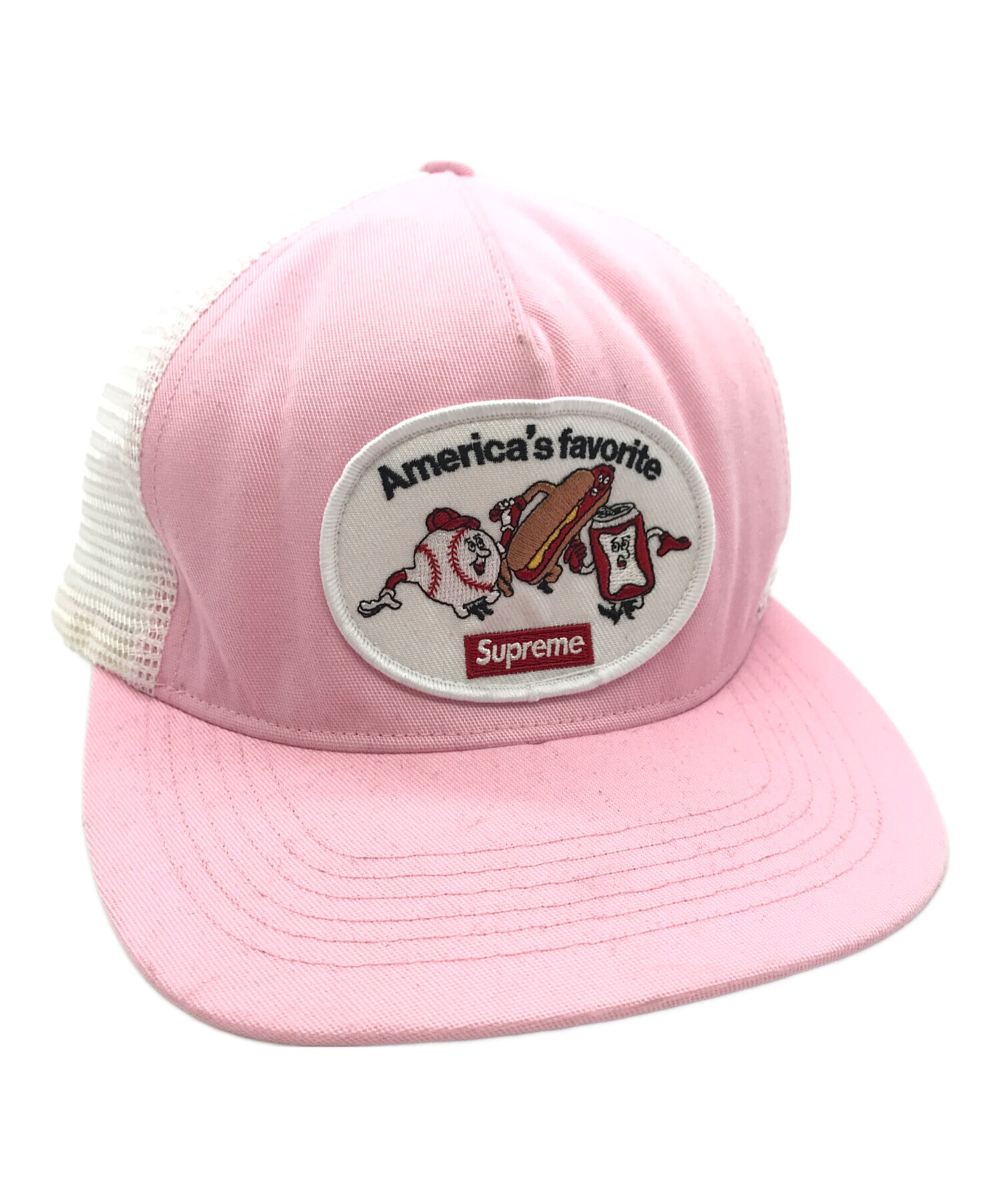 帽子 Supreme America's favorite Mesh cap 中古・古着通販】Supreme (シュプリーム) America's Favorite Mesh Cap