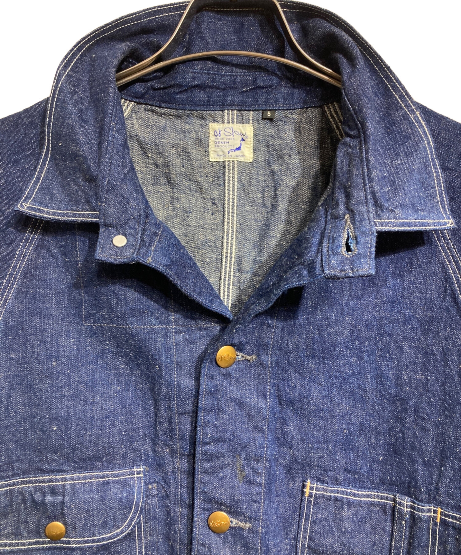 中古・古着通販】orSlow (オアスロウ) 1950 DENIM COVER ALL/デニム 