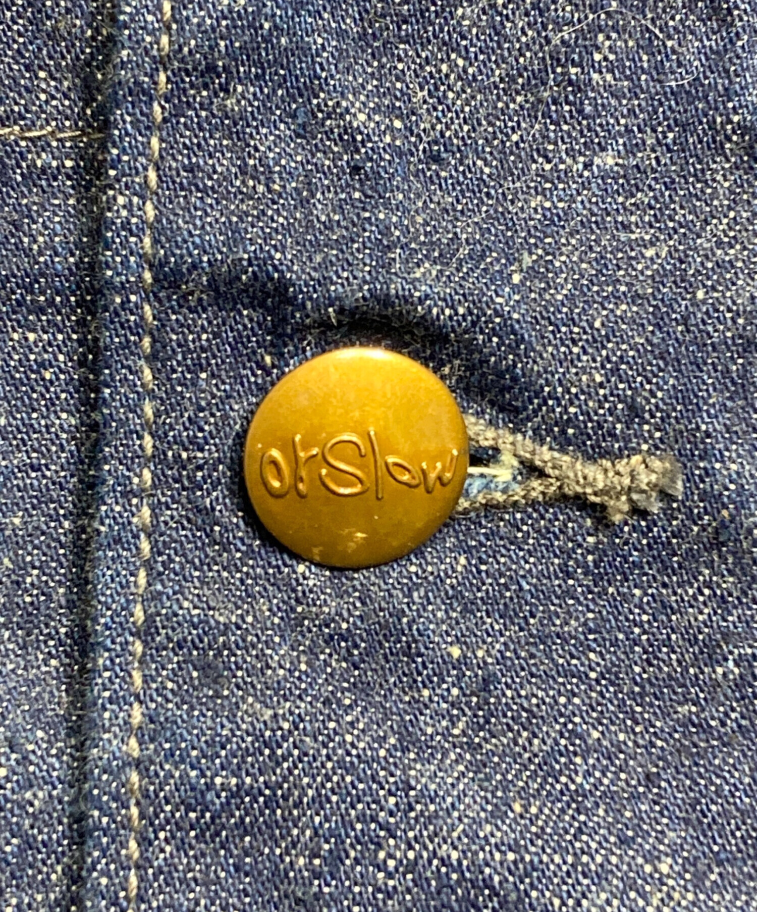 中古・古着通販】orSlow (オアスロウ) 1950 DENIM COVER ALL/デニム 