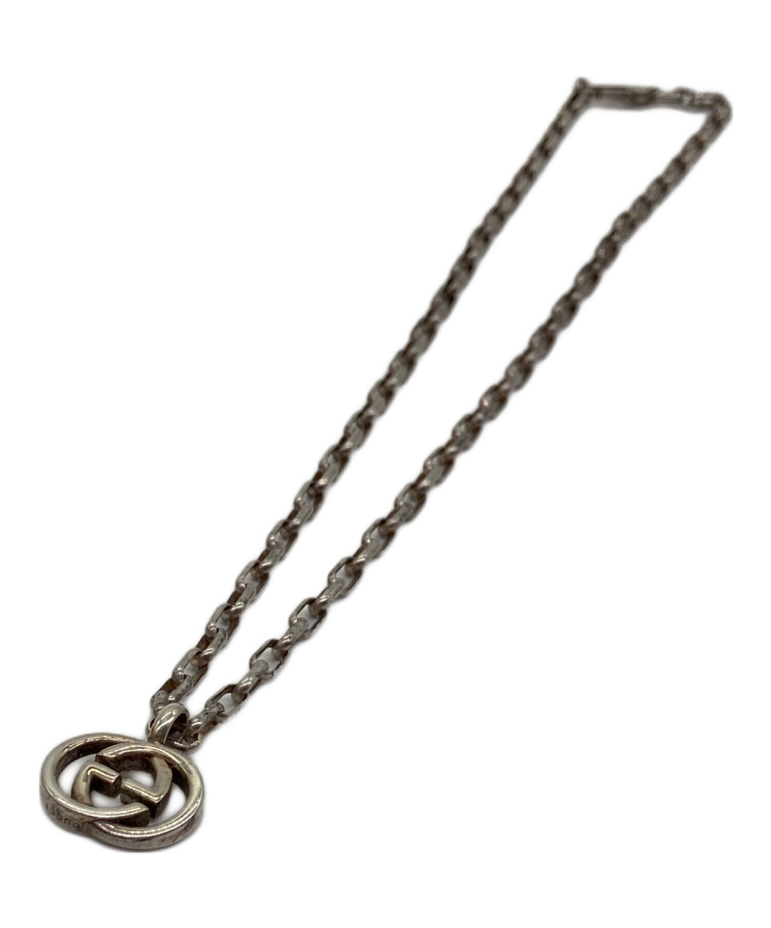 中古・古着通販】GUCCI (グッチ) インターロッキングGネックレス