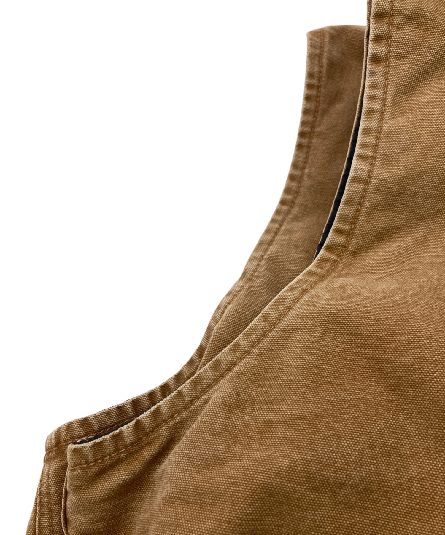 中古・古着通販】CarHartt (カーハート) ダックベスト ブラウン サイズ