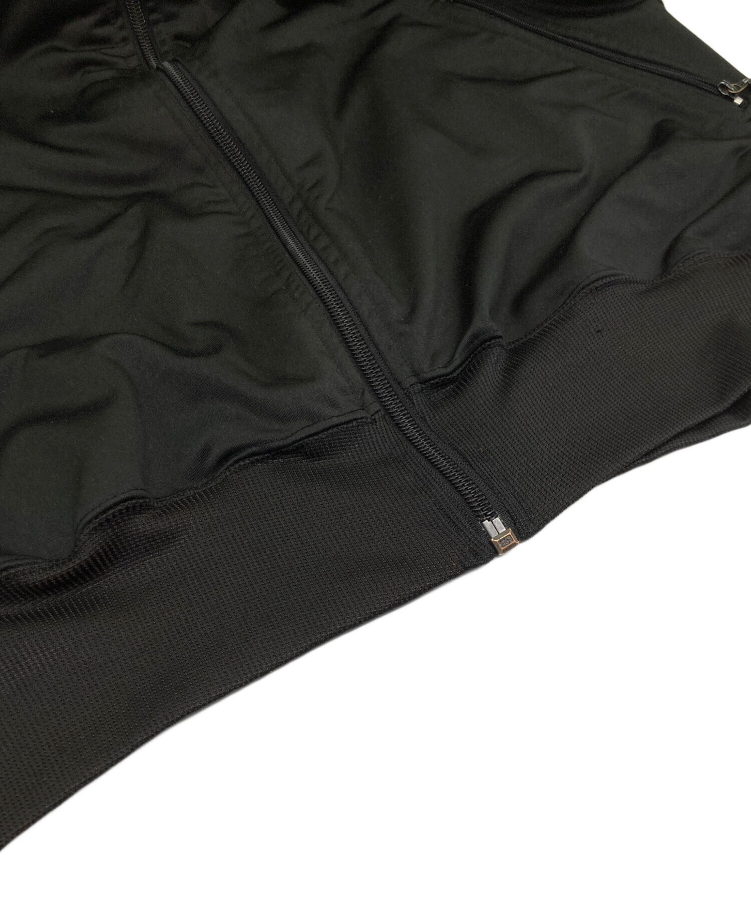 ✨状態良好✨90sアディダスadidas トラックジャケット セットアップ 黒銀 中古・古着通販】adidas (アディダス) 90sトラックジャケット ブラック