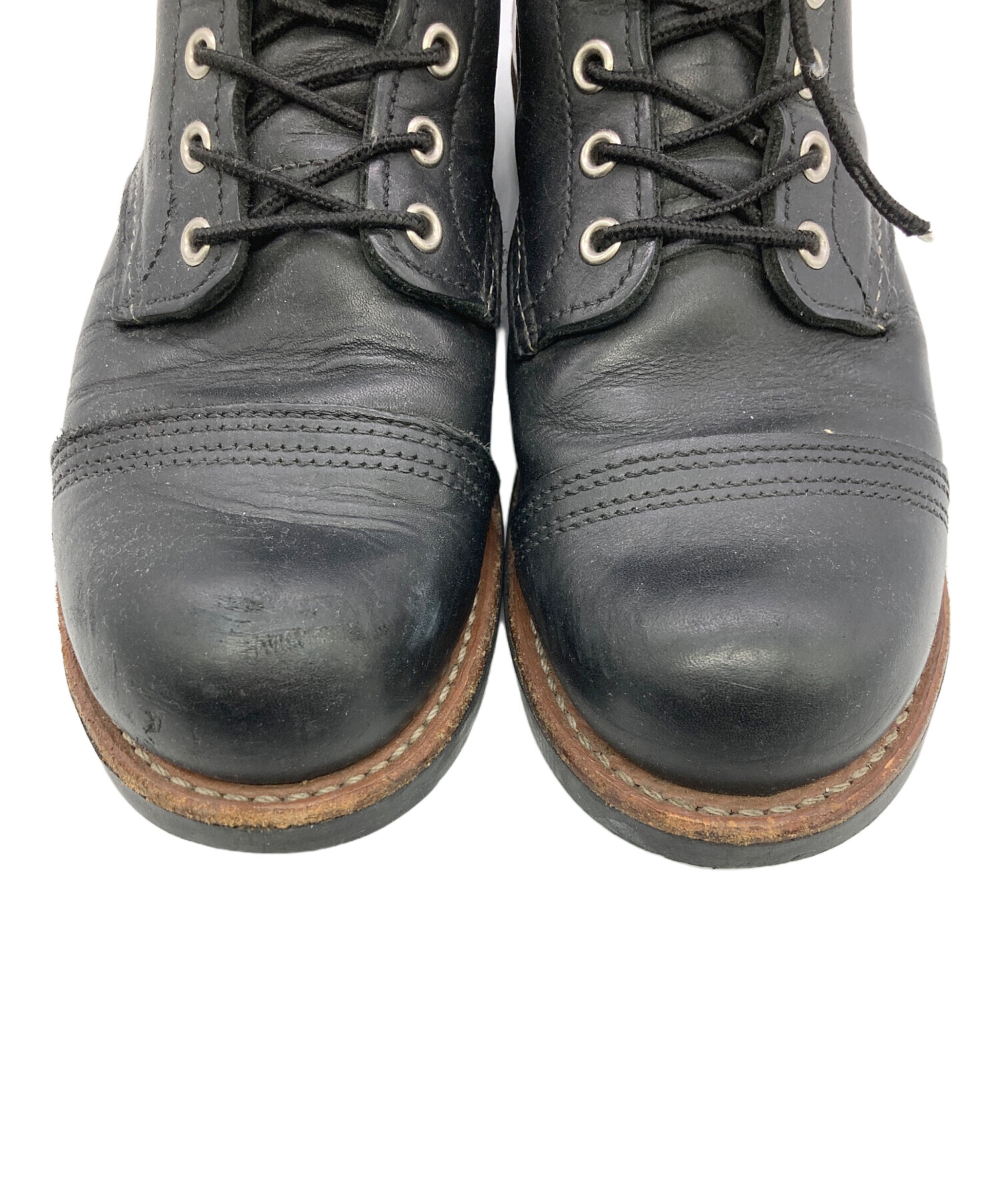 中古・古着通販】RED WING (レッドウィング) IRON RANGER ブラック