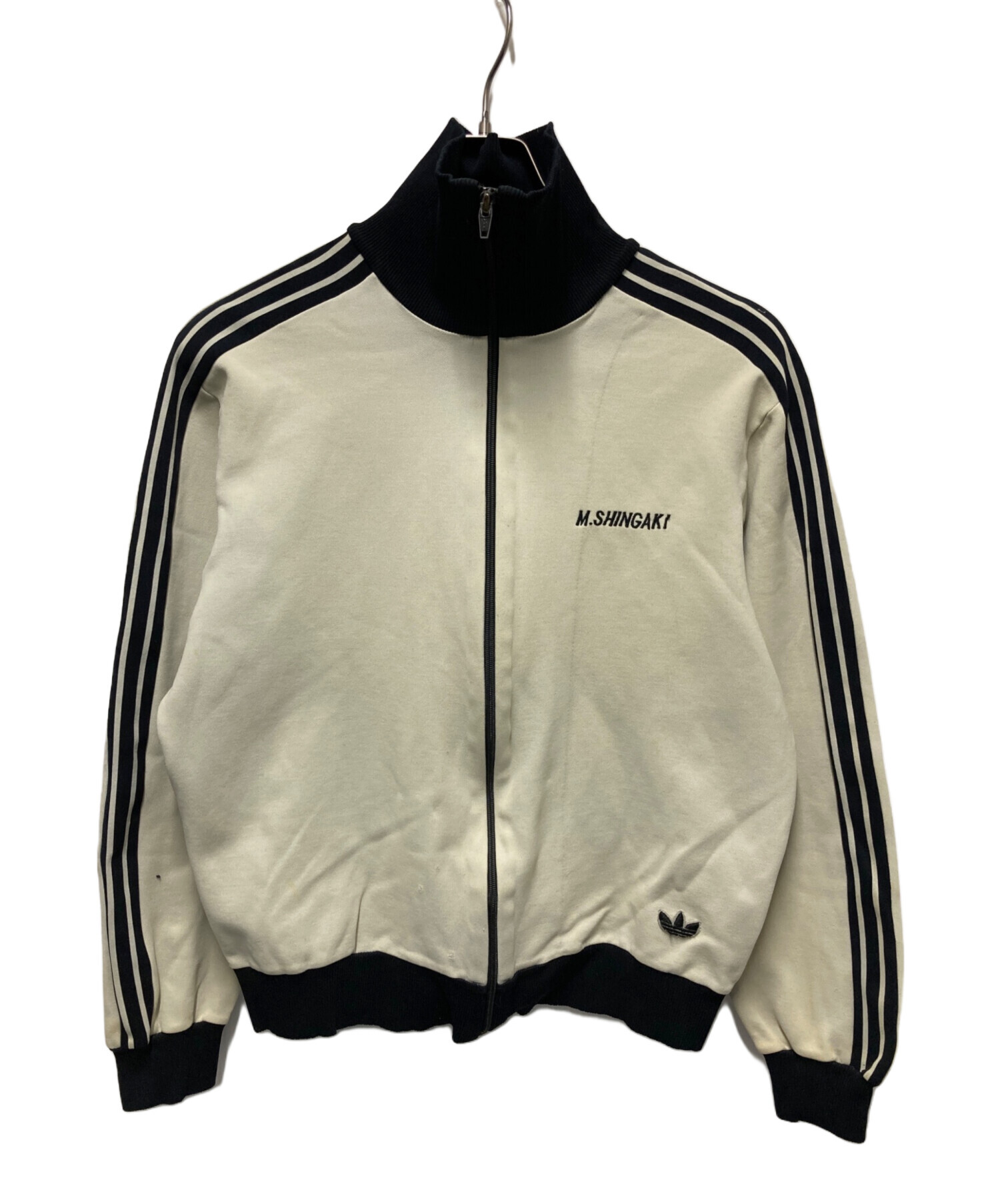 70s adidas トラックジャケット ベージュ アディダス デサント 中古・古着通販】adidas (アディダス) 70sトラックジャケット ベージュ