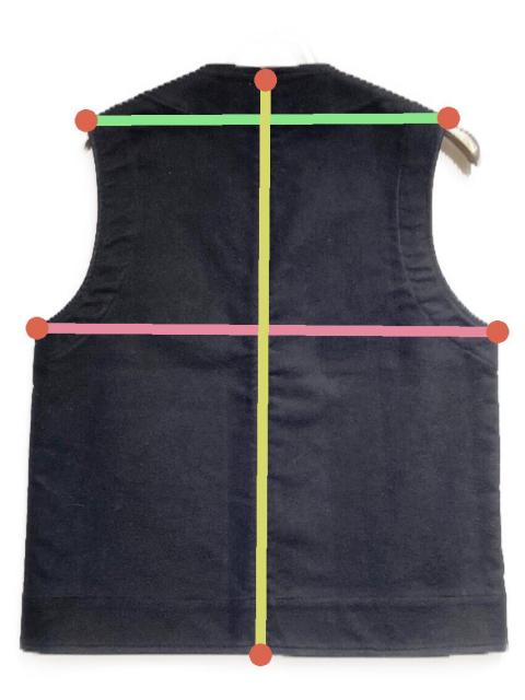 中古・古着通販】FRANK LEDER (フランクリーダー) DEUTSCHLEDER GILET