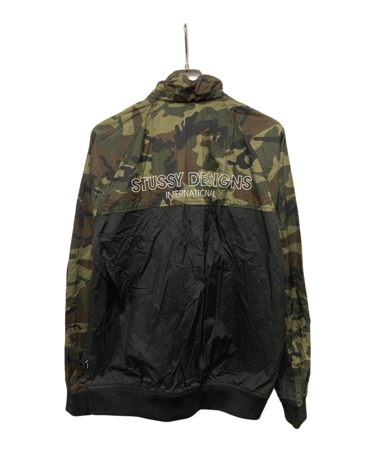 中古・古着通販】stussy (ステューシー) カモ柄ナイロンジャケット