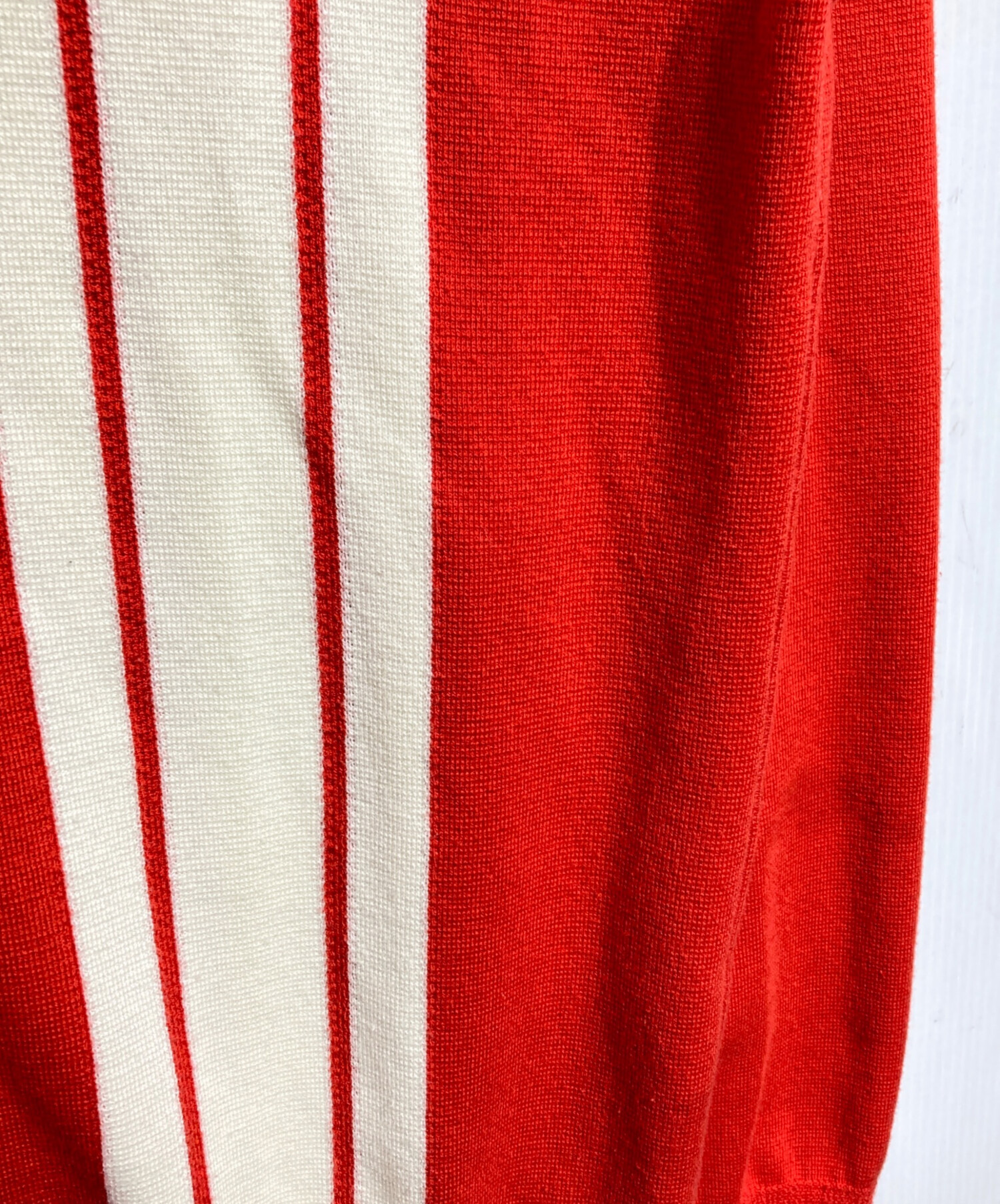 中古・古着通販】Car Service (カーサービス) Racing Knit Jacket