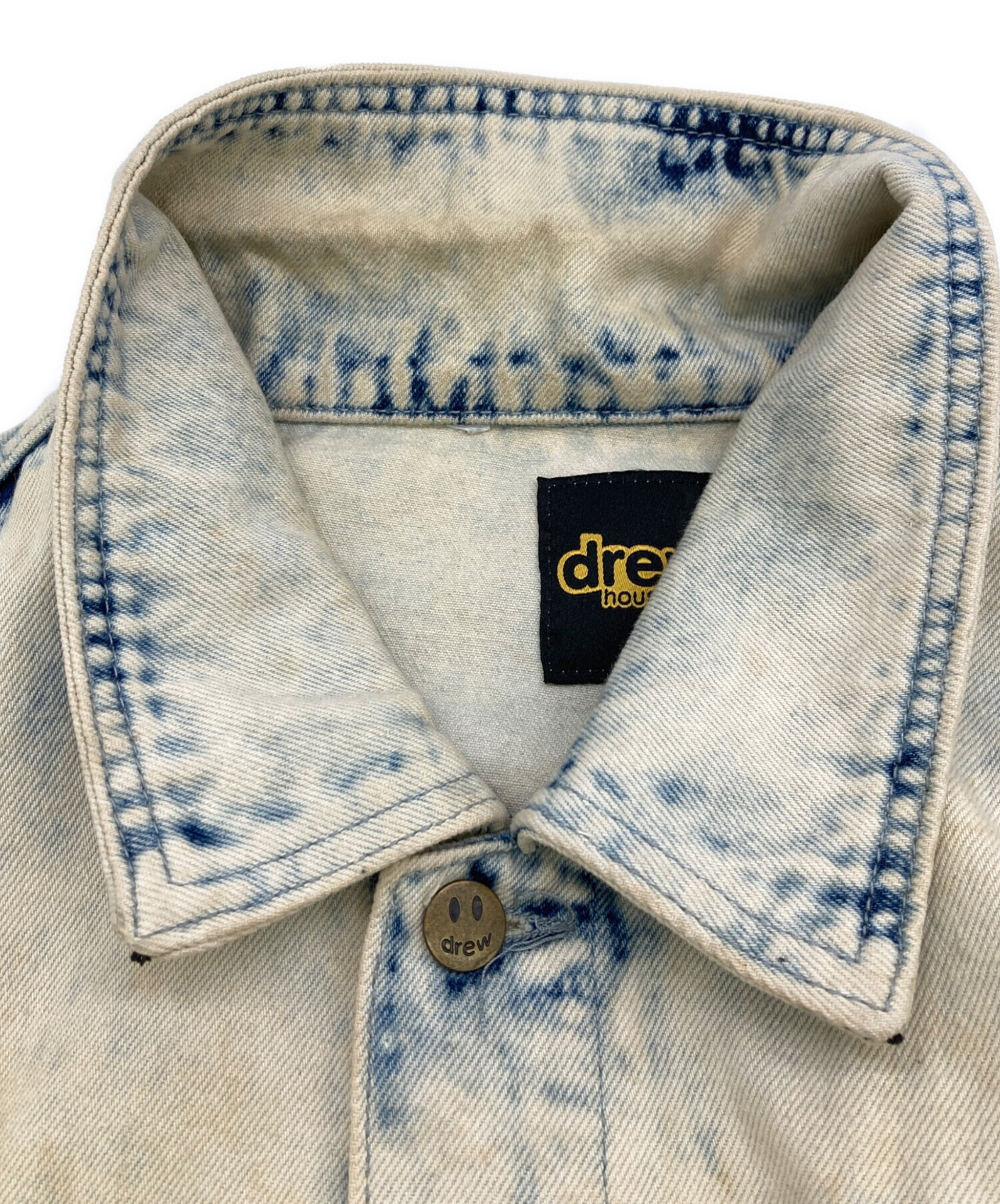 中古・古着通販】drew house (ドリューハウス) ブリーチ染めエンボス 中古・古着通販】drew house (ドリューハウス) ブリーチ染めエンボス