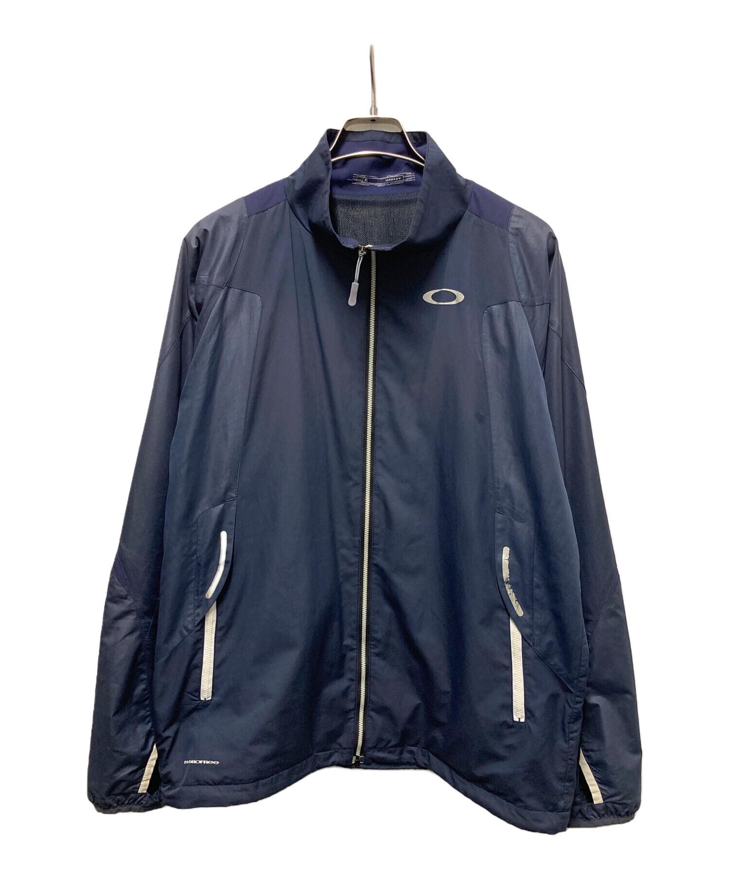 オークリー　ナイロンジャケット 中古・古着通販】OAKLEY (オークリー) ナイロンジャケット ネイビー