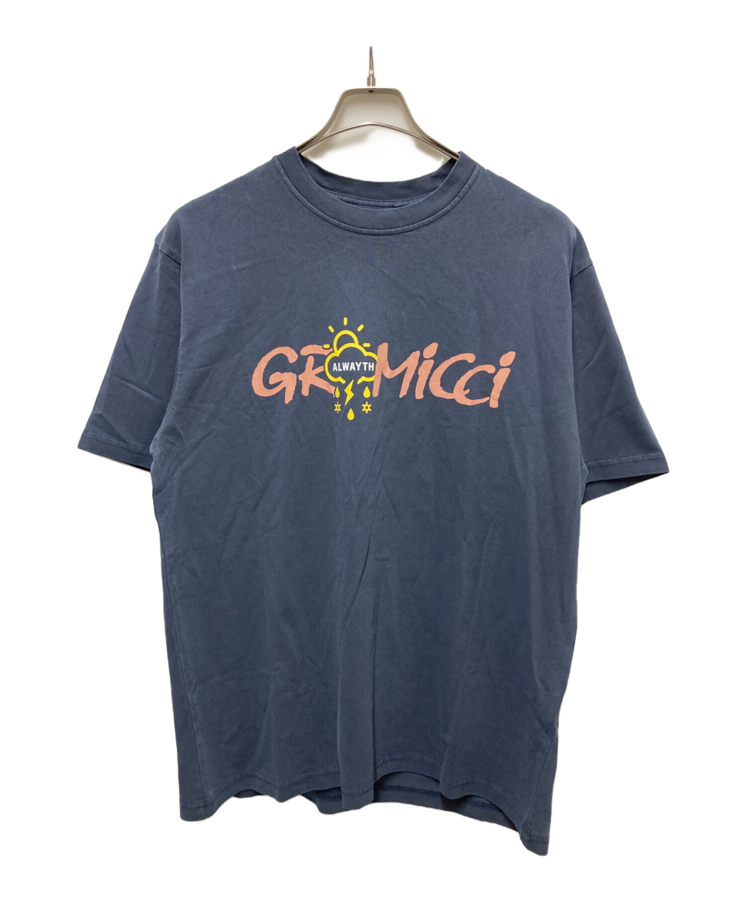 中古・古着通販】GRAMICCI (グラミチ) GRAPHIC T-SHIRT ネイビー 