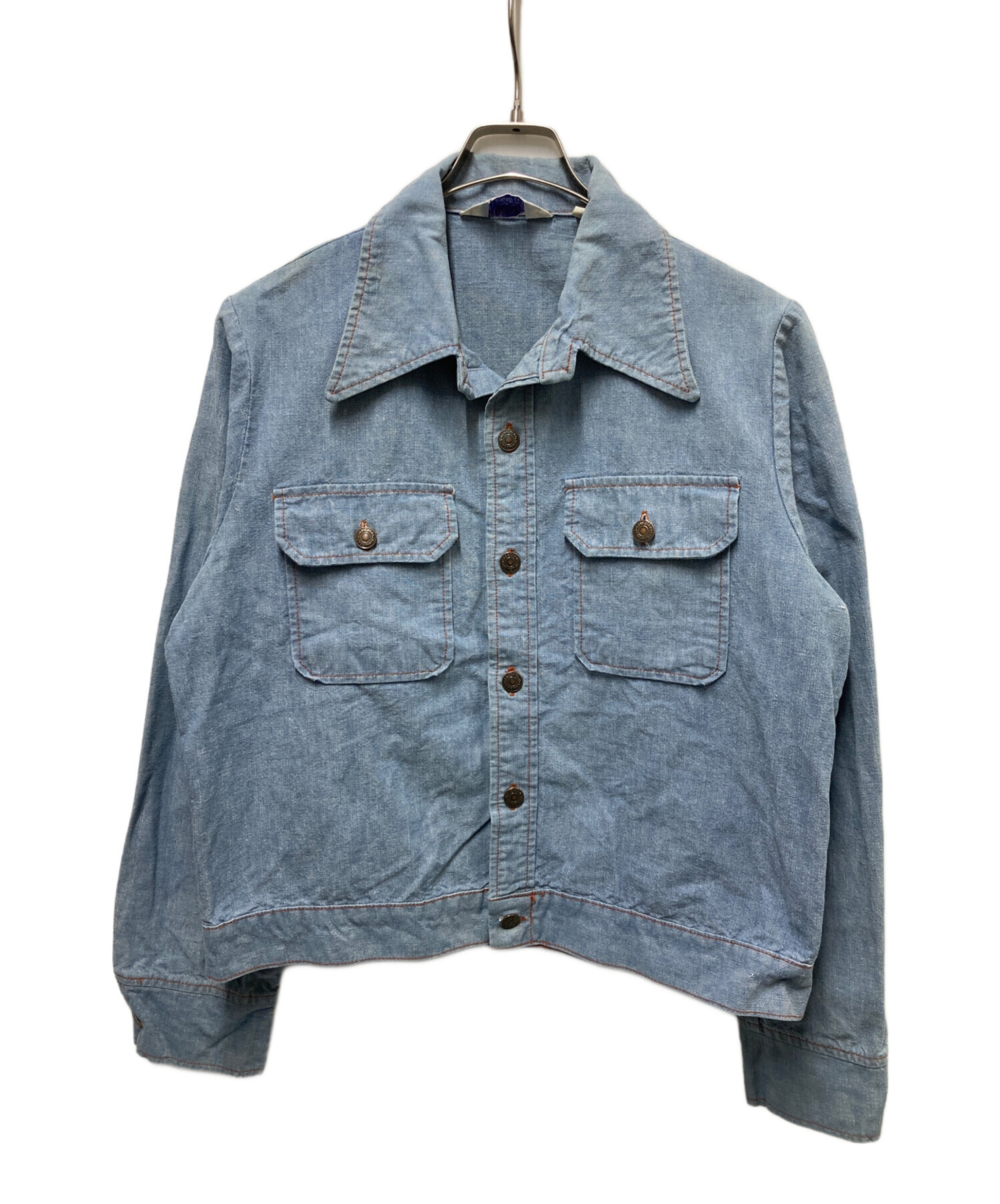 一点モノ◎Levi'sヴィンテージ70sビッグEデニムジャケットGジャンペイント 最新作，HOT】 未使用 70s ビンテージ リーバイス デニム ジャケット