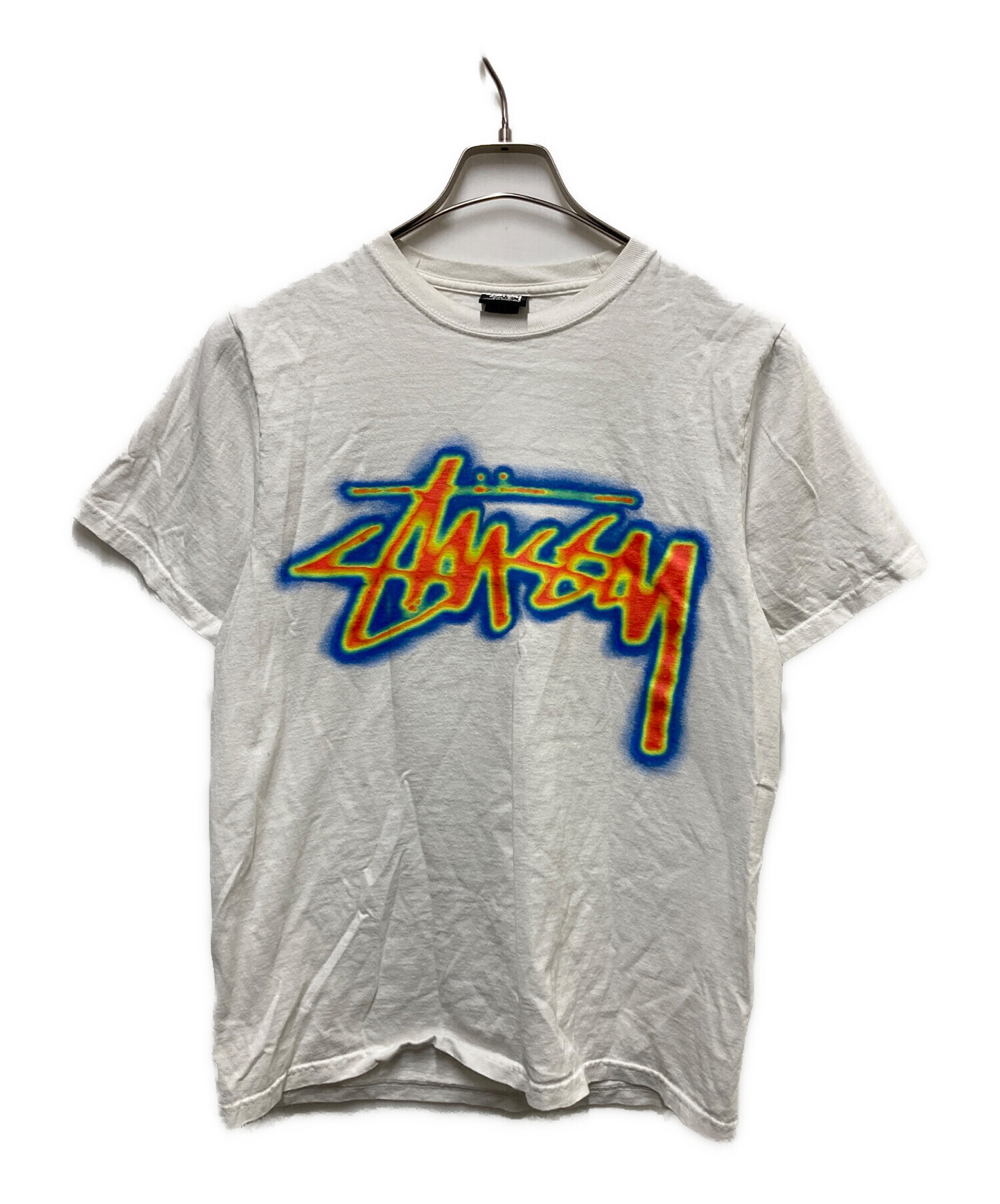 中古・古着通販】stussy (ステューシー) Thermal Stock TEE ホワイト 