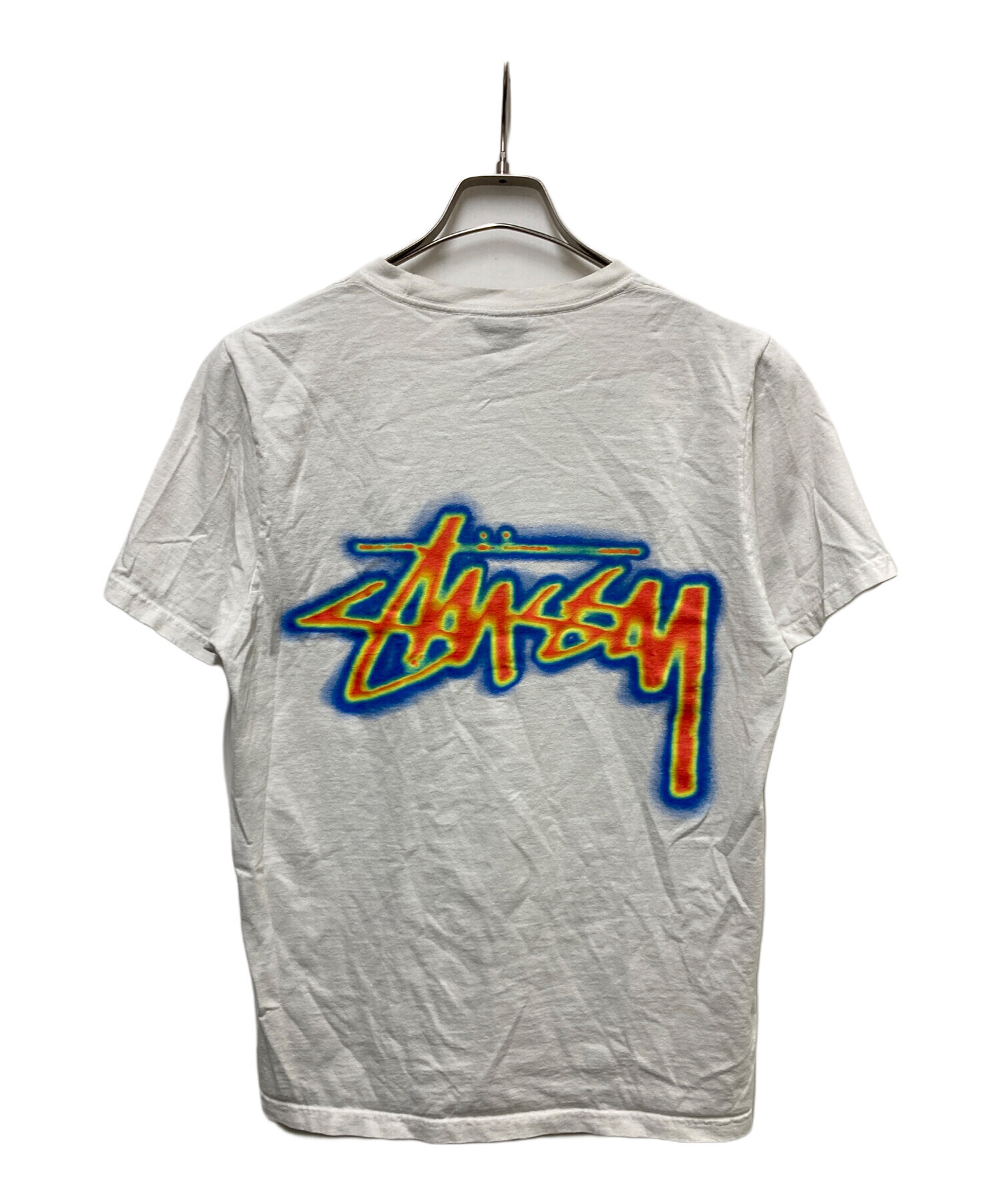 中古・古着通販】stussy (ステューシー) Thermal Stock TEE ホワイト 