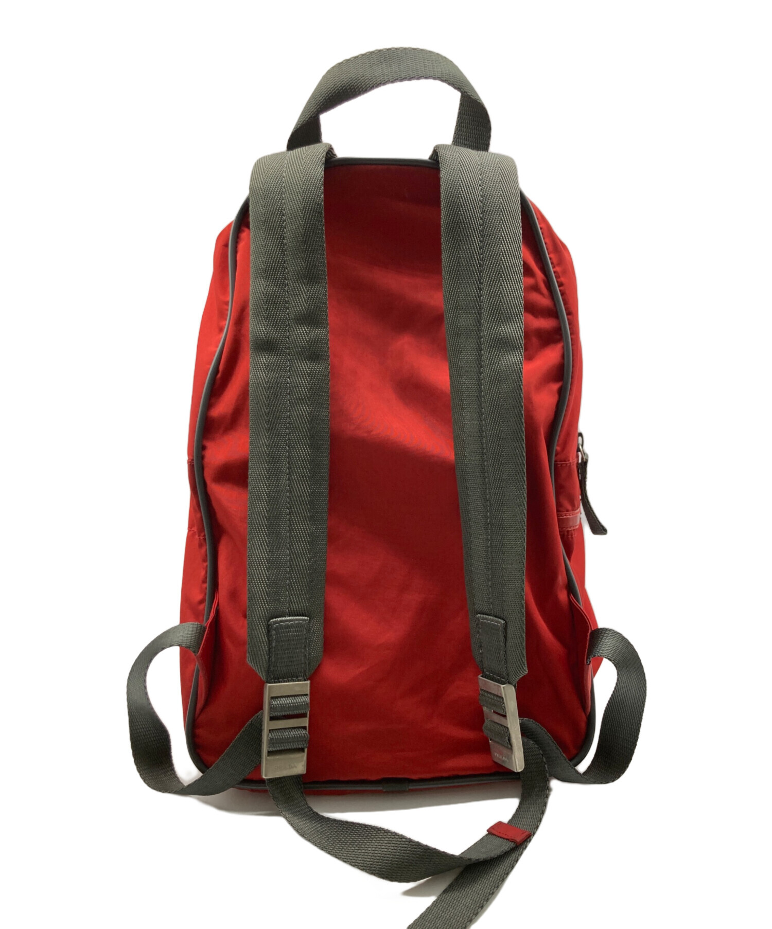 PRADA ナイロン リュック レッド 中古・古着通販】PRADA SPORTS