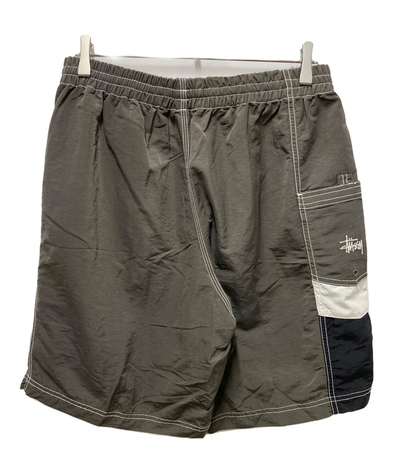 中古・古着通販】stussy (ステューシー) ハーフパンツ ブラウン サイズ 