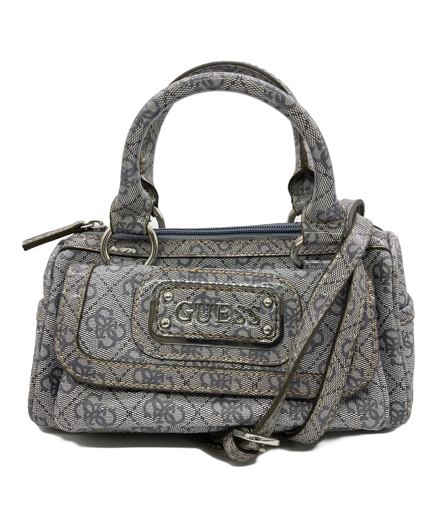 中古・古着通販】GUESS (ゲス) 2WAYショルダーバッグ グレー｜ブランド