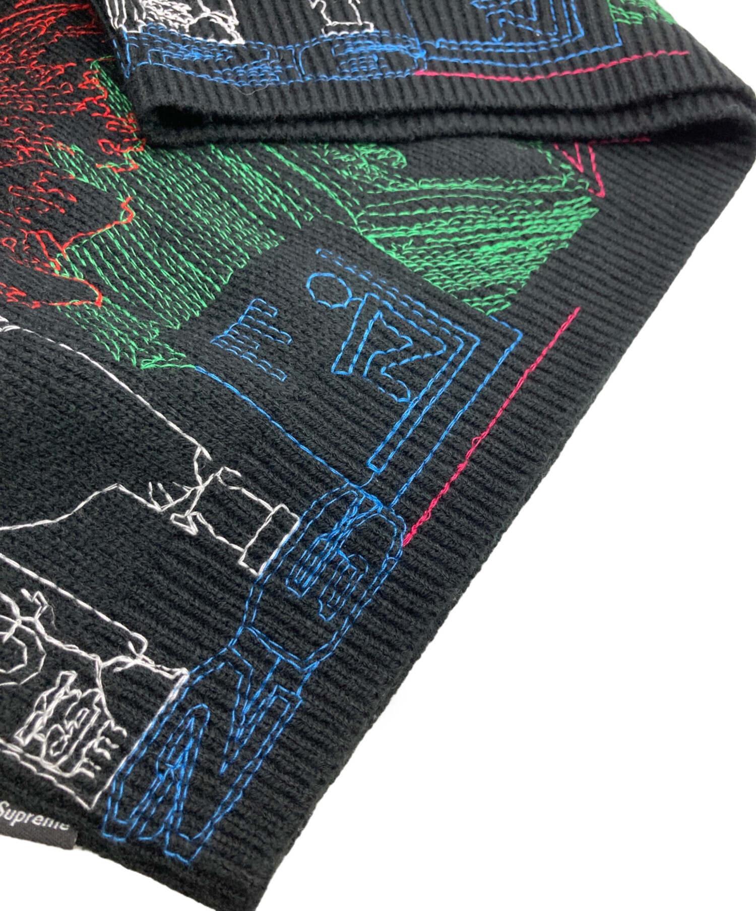 中古・古着通販】Supreme (シュプリーム) collage embroidered sweater