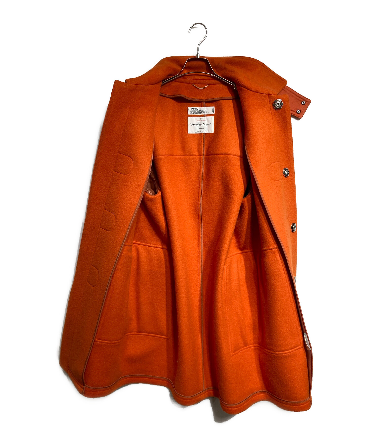 ジャケット・アウター DAIRIKU 19aw Snap Button Duffle Coat M 中古・古着通販】DAIRIKU (ダイリク) Snap Button Duffle Coat