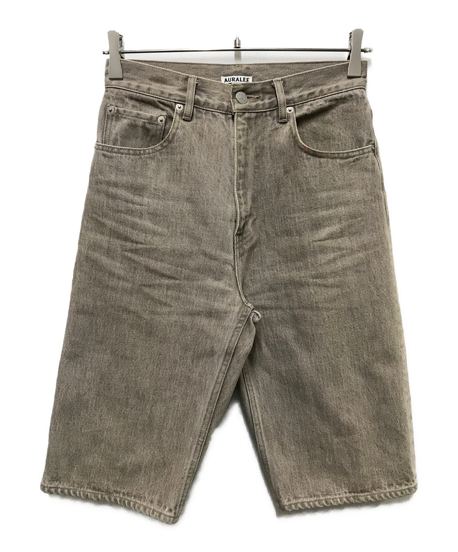 中古・古着通販】AURALEE (オーラリー) HARD TWIST FADED DENIM SHORTS