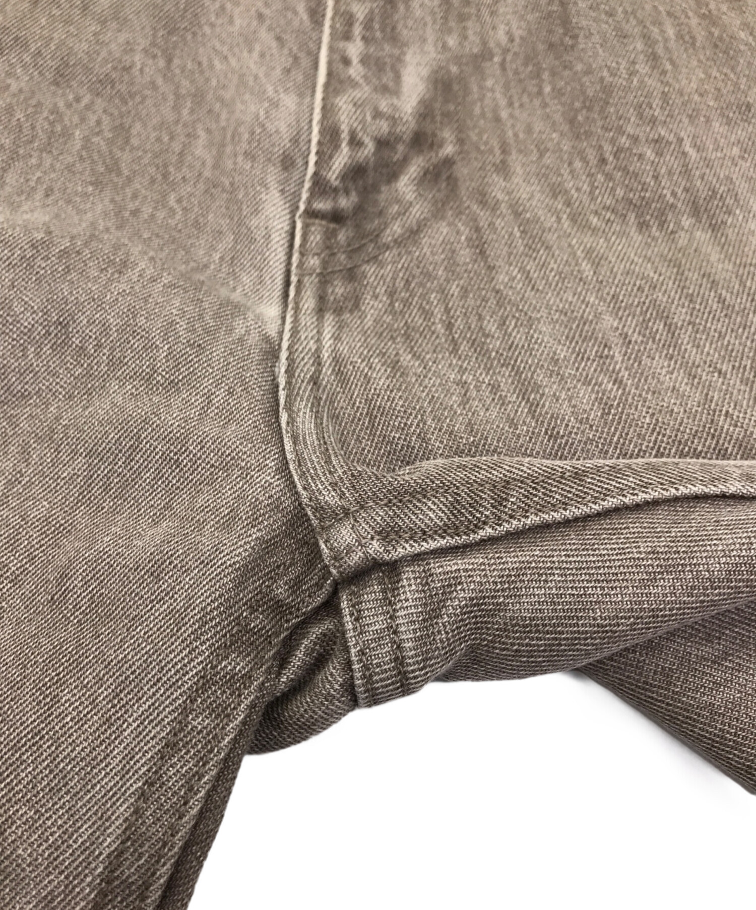中古・古着通販】AURALEE (オーラリー) HARD TWIST FADED DENIM SHORTS