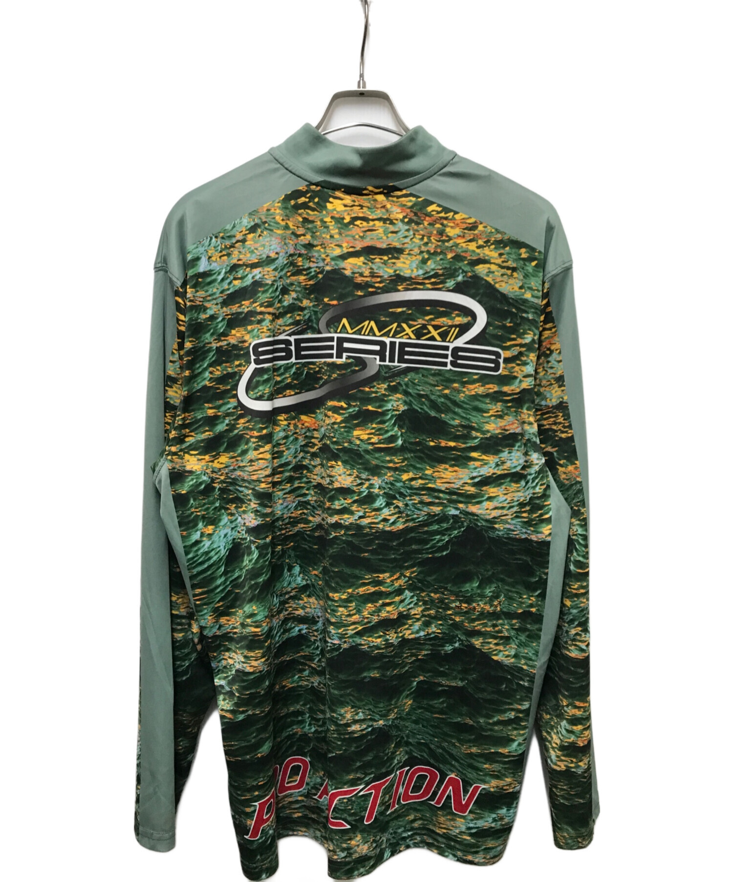 中古・古着通販】Supreme (シュプリーム) Waves Zip Pullover グリーン 