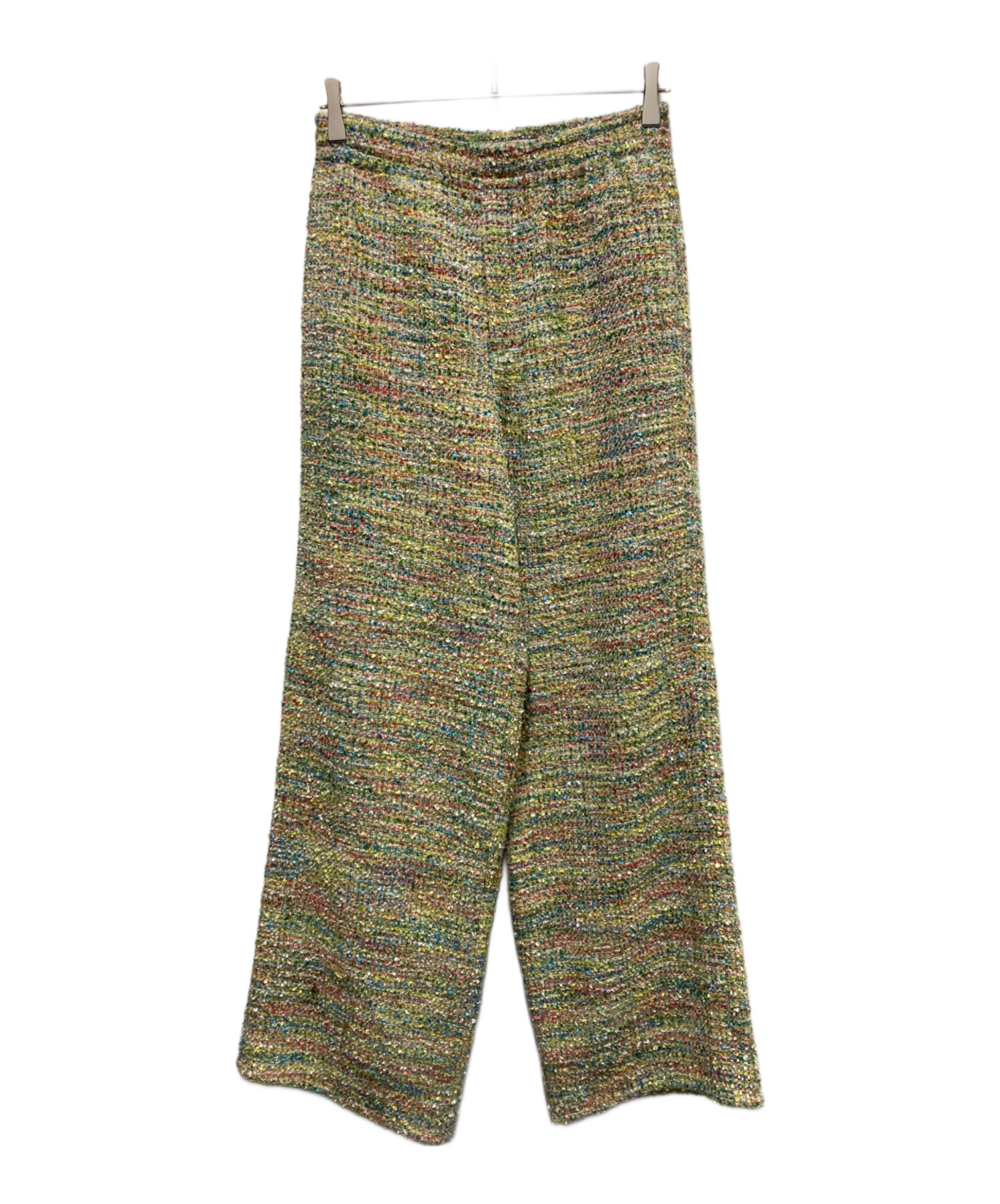 MASU エムエーエスユー 24SS CANDY TWEED WIDE PANTS キャンディーツイードワイドパンツ MASS-PT0524 44 Murti イージー ボトムス【中古】【MASU】 MASS-PT0524_i_001_jpg.jpg?v=