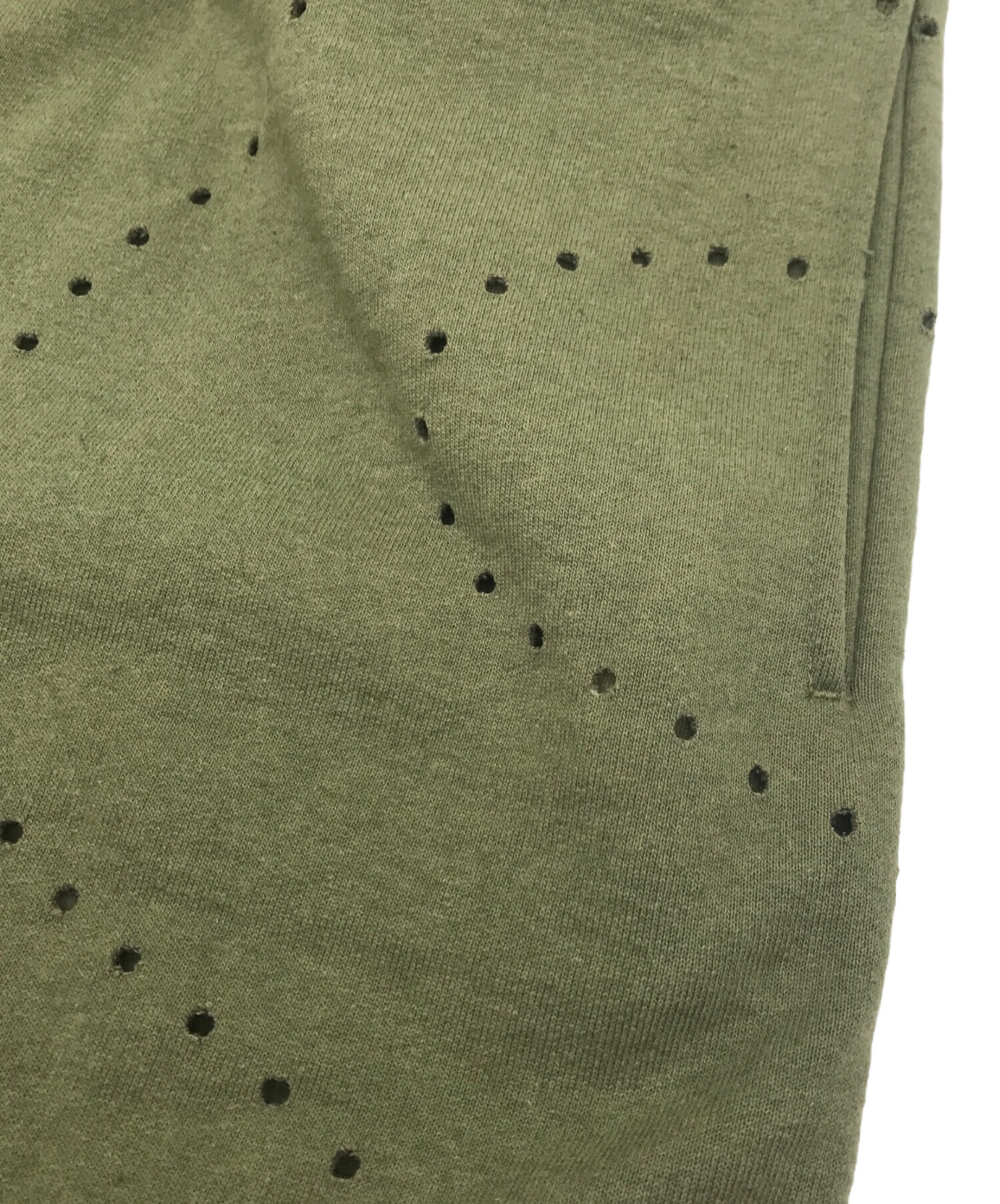 中古・古着通販】SUPREME (シュプリーム) Laser Cut S Logo Sweatshort