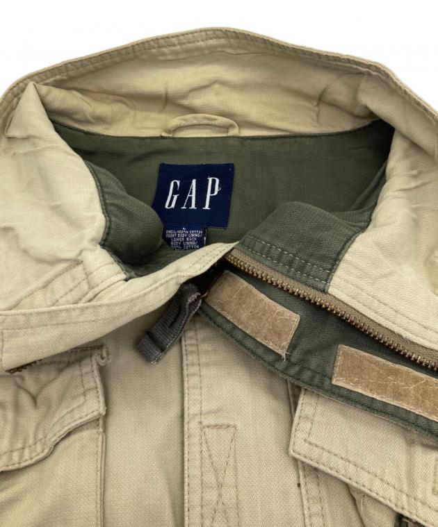 中古・古着通販】GAP (ギャップ) ミリタリータイプジャケット ベージュ