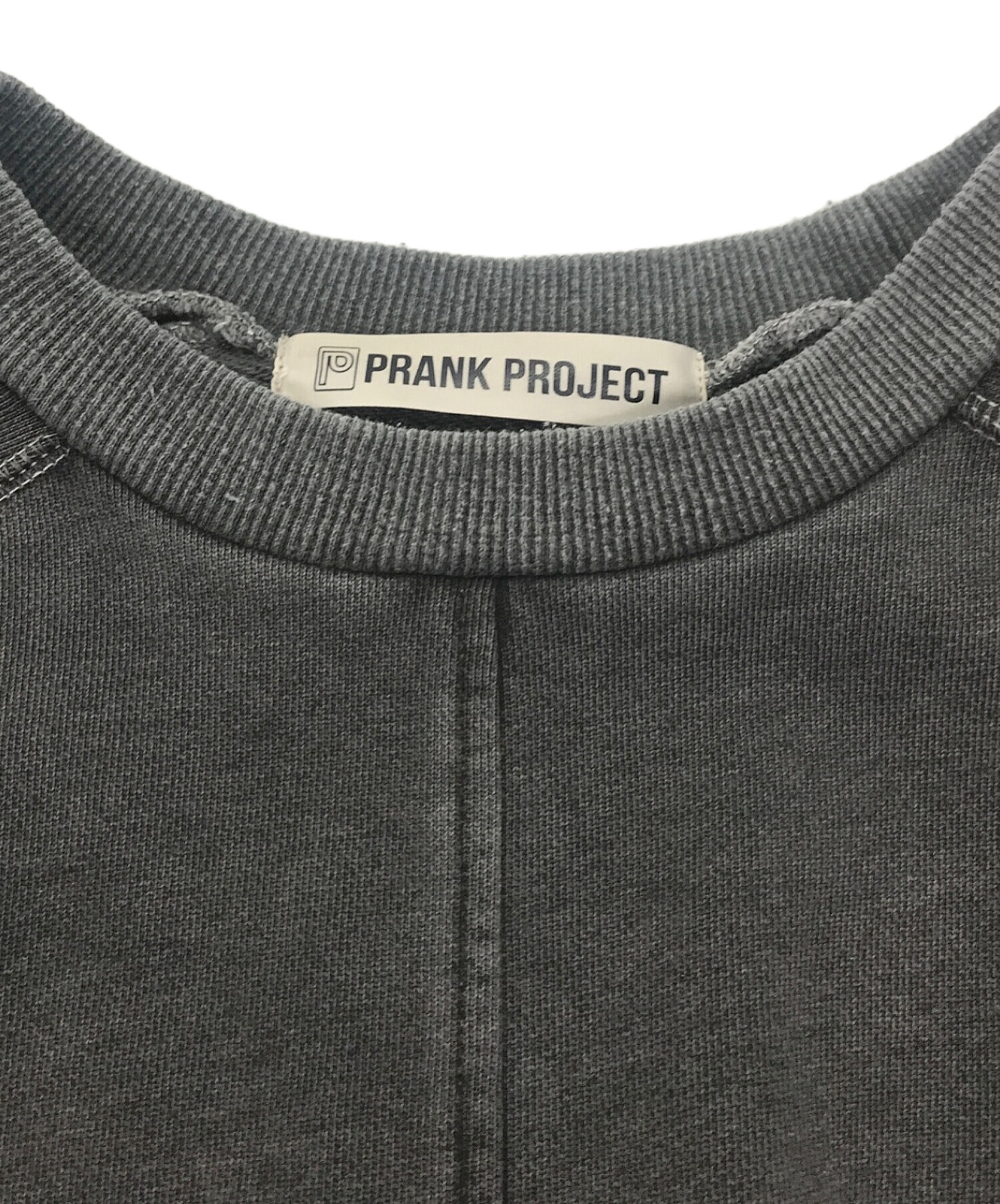 PRANK PROJECT プランクプロジェクト パーカー M グレー 【古着】【中古】【送料無料】 PRANK PROJECT プランクプロジェクト パーカー M グレー 【古着