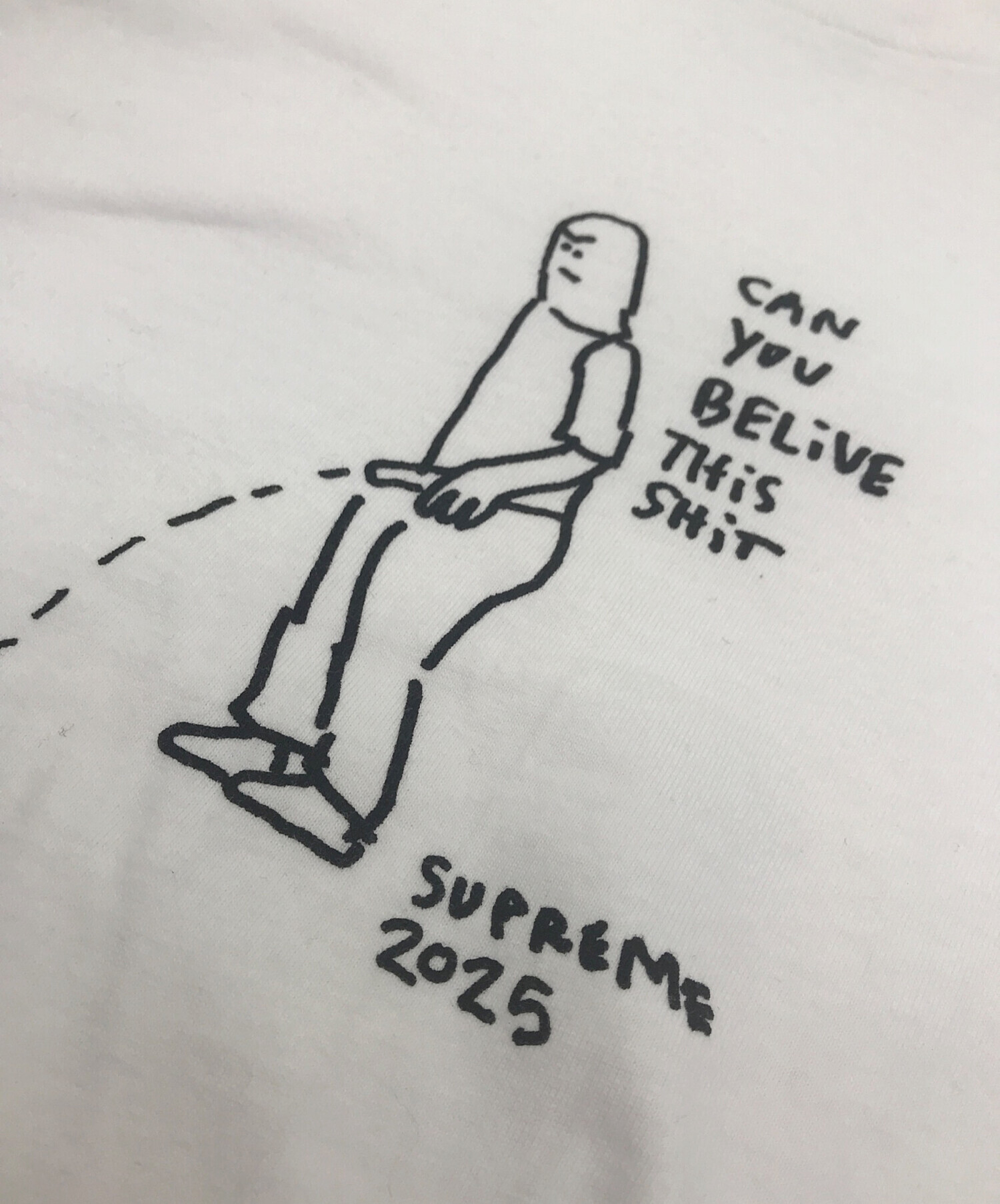 中古・古着通販】Supreme (シュプリーム) Piss Tee ホワイト サイズ:S