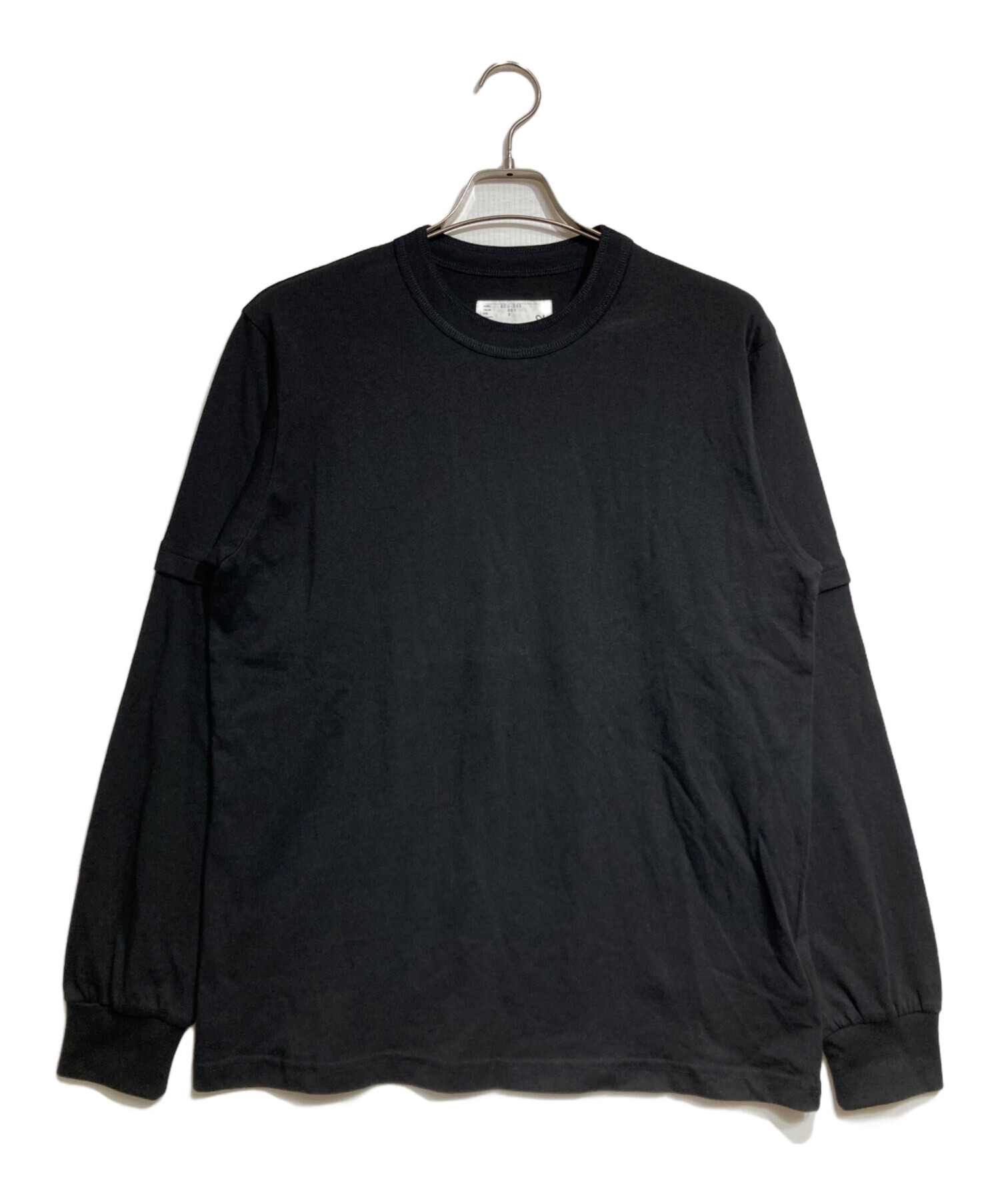 ぺ*う様 sacai ロングTシャツ サイズ2 中古・古着通販】sacai (サカイ) T-Shirt Long Sleeve/Tシャツロング