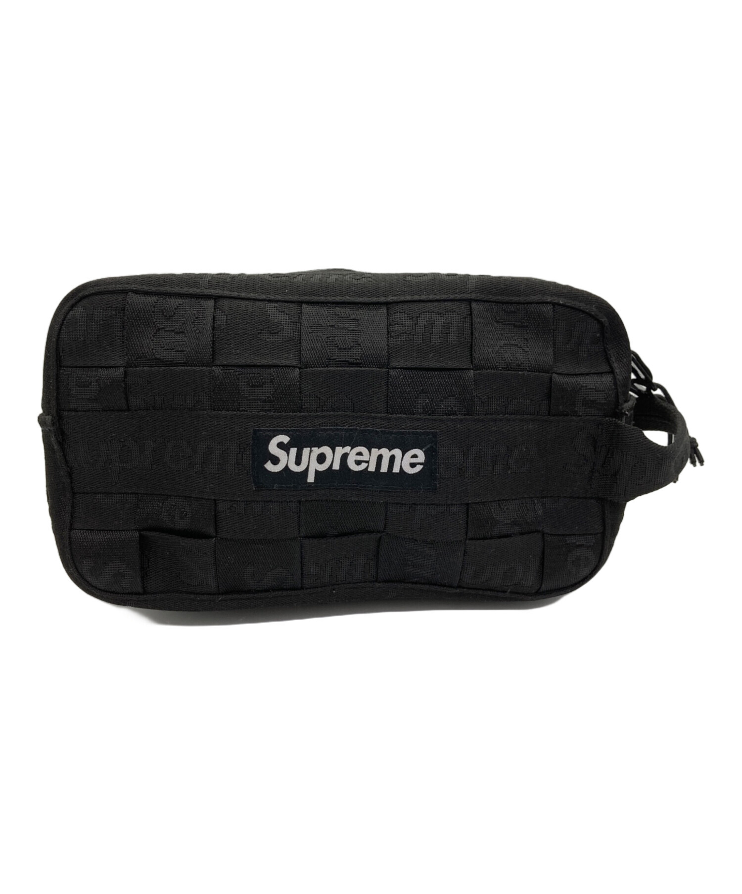 【美品】SUPREME バッグ 中古・古着通販】Supreme (シュプリーム) Woven Utility Bag ブラック
