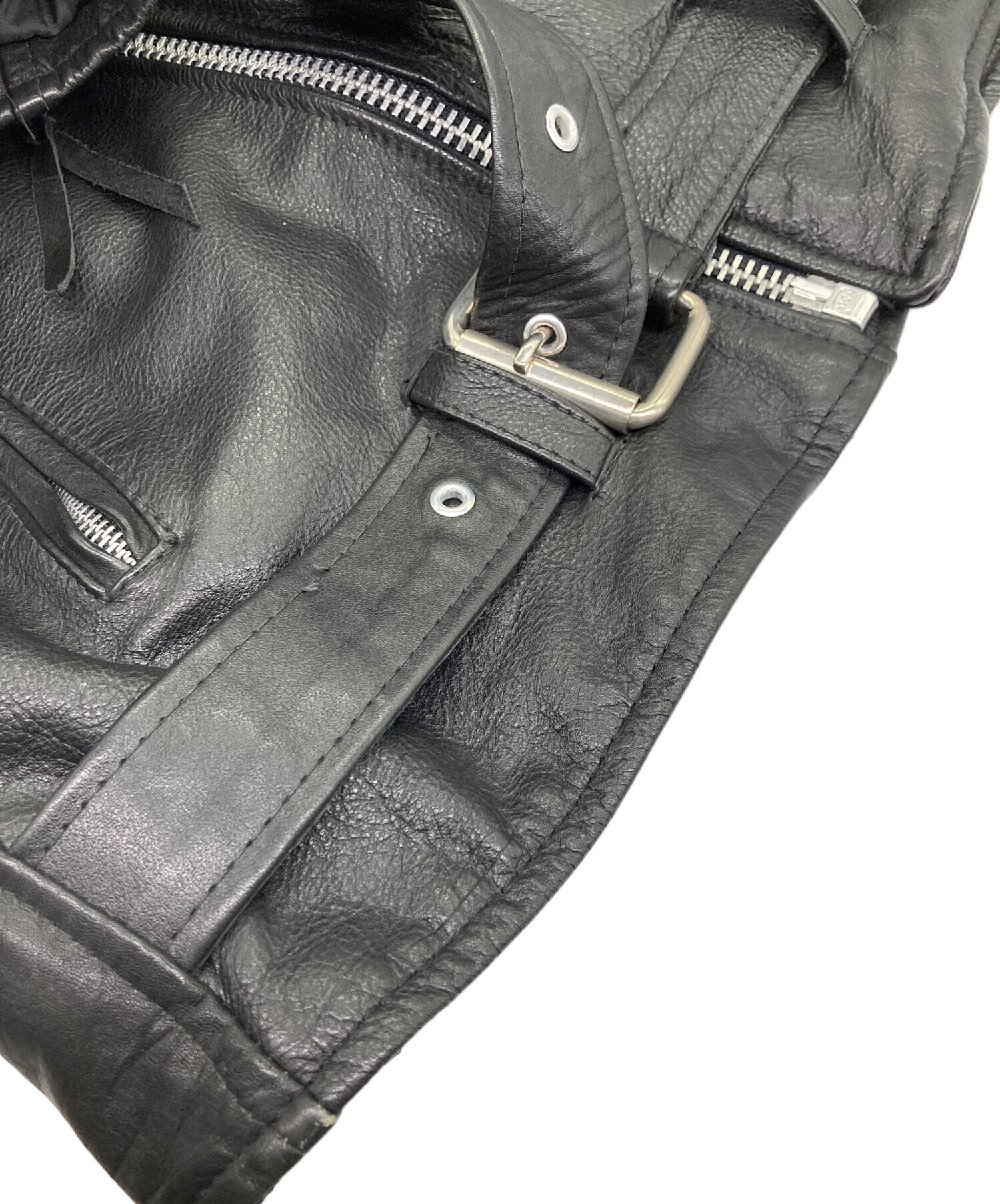 中古・古着通販】EXCELLED (エクセル) 80s-90s レザーダブルライダース