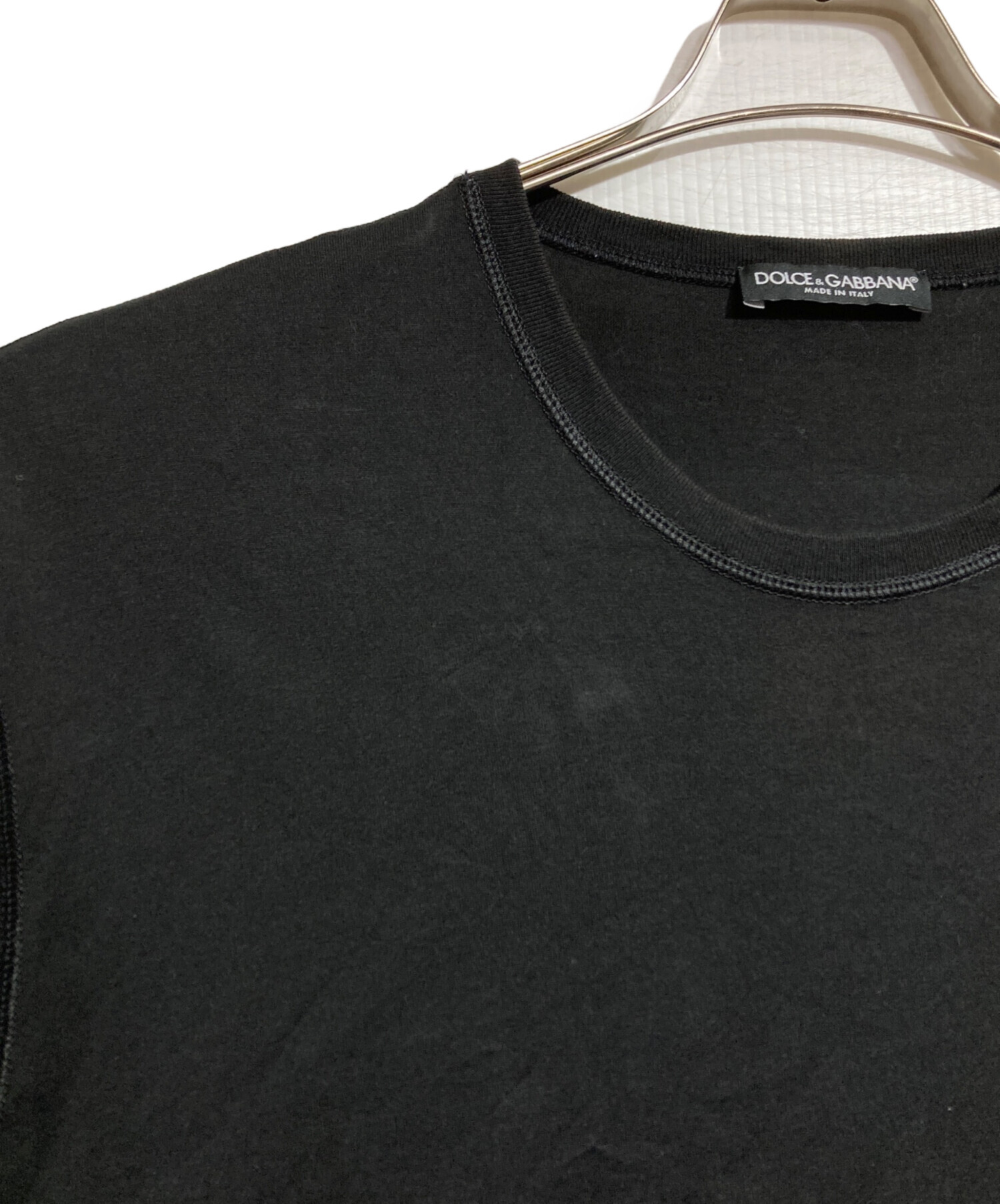 中古・古着通販】DOLCE & GABBANA (ドルチェ＆ガッバーナ) ロゴテープT