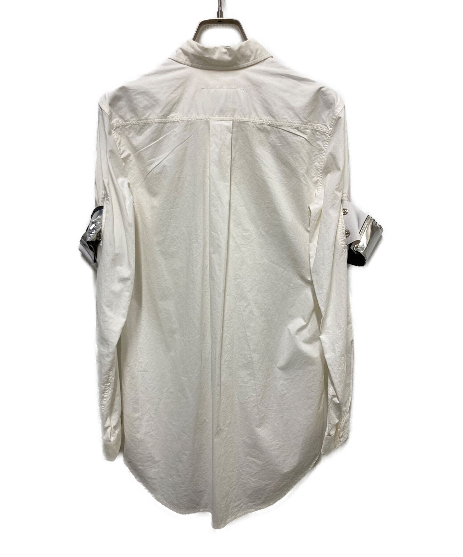 Maison Martin Margiela ホワイトレザー長袖シャツ 中古・古着通販】MM6 Maison Margiela (エムエムシックスメゾン