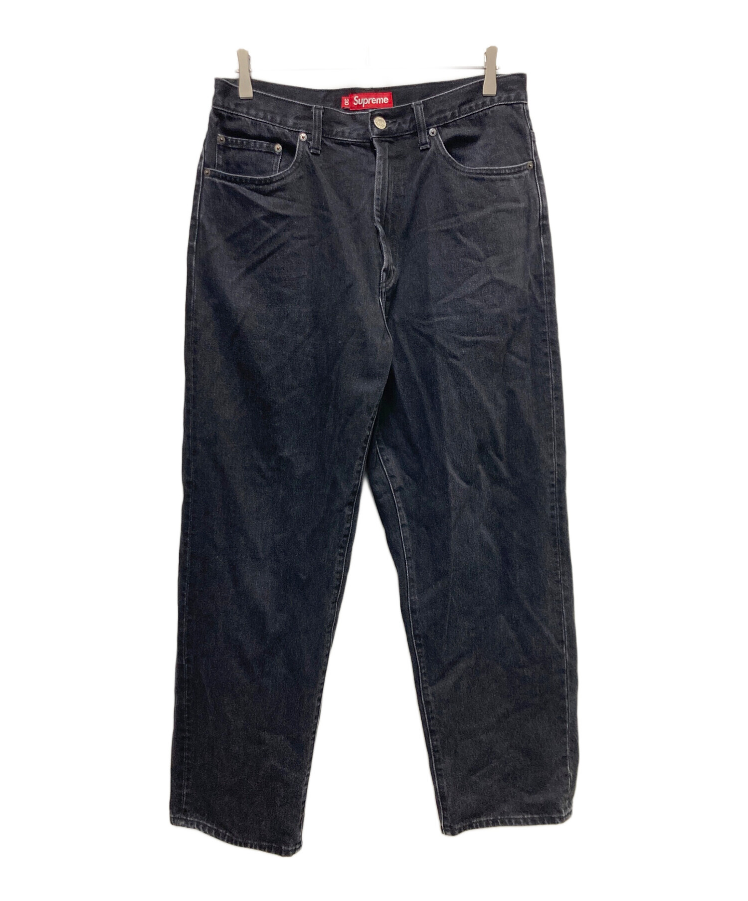 中古・古着通販】SUPREME (シュプリーム) BAGGY JEAN ブラック サイズ